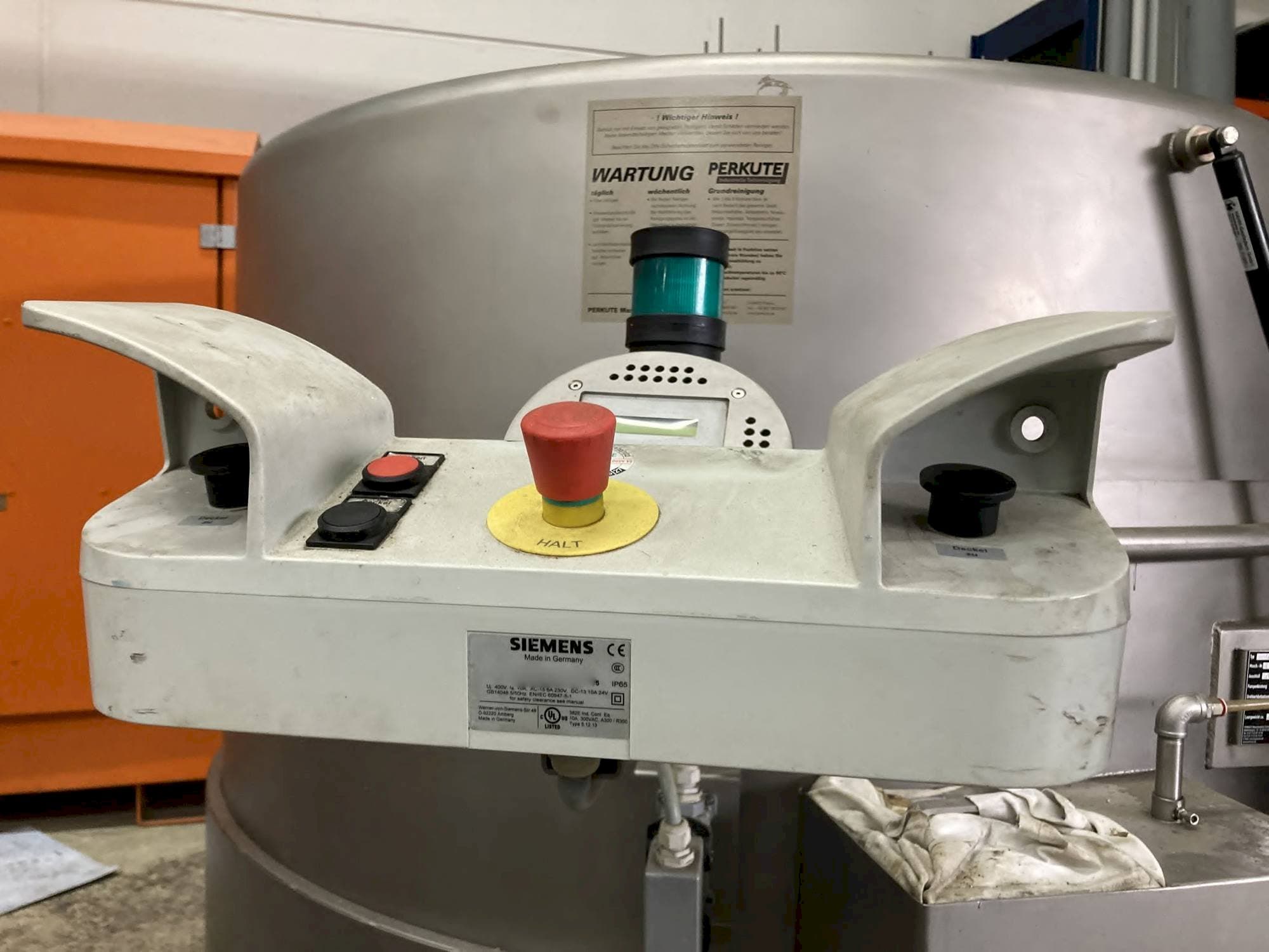 Masinavaade PERKUTE SP 160   vasakult