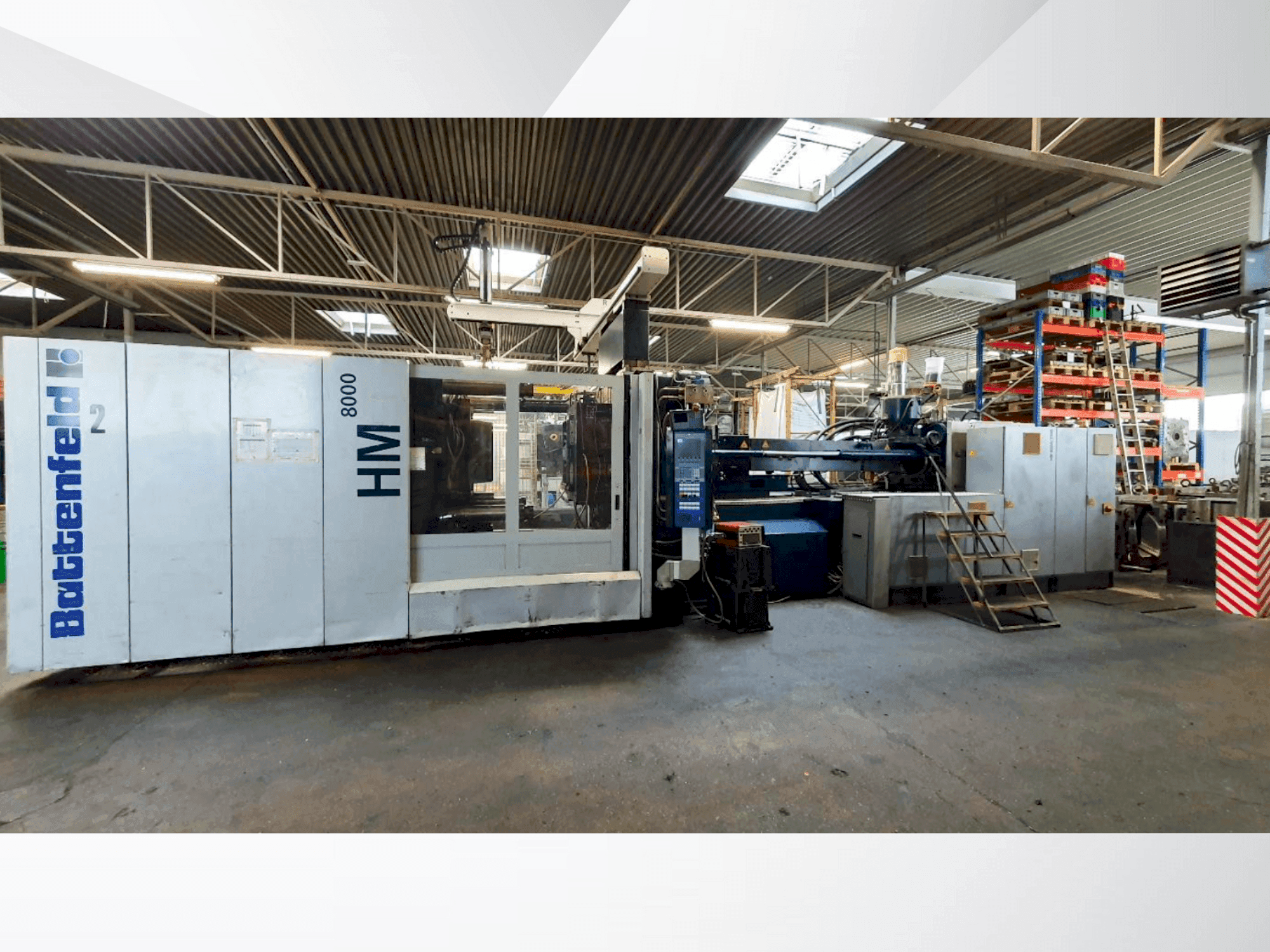 Masina Battenfeld HM 2P 800-7700   eestvaade
