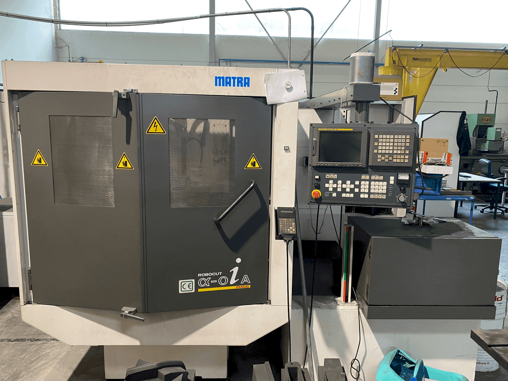 Masina FANUC ROBOCUT α-0iA eestvaade