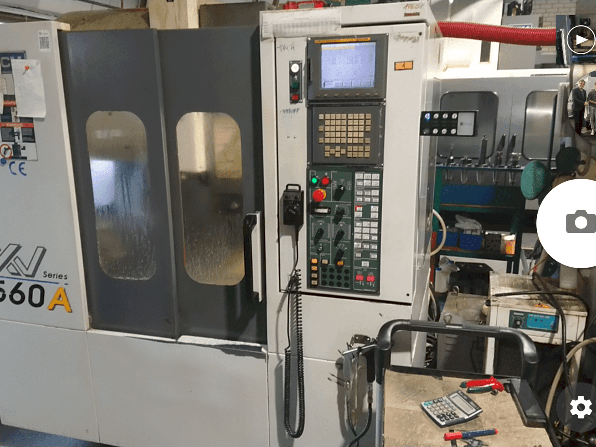 Masina YCM XV560A   eestvaade