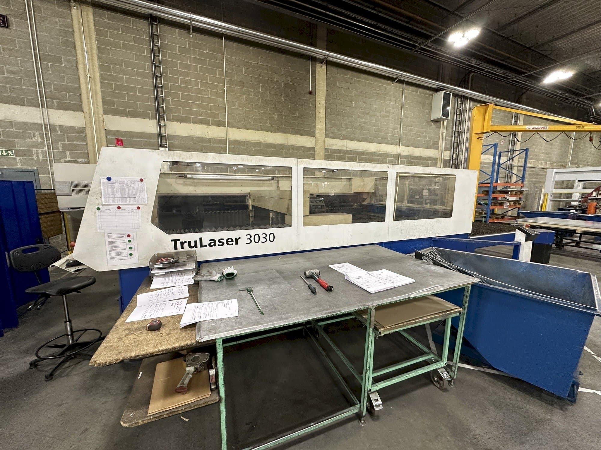 Masina TRUMPF Trulaser 3030   eestvaade