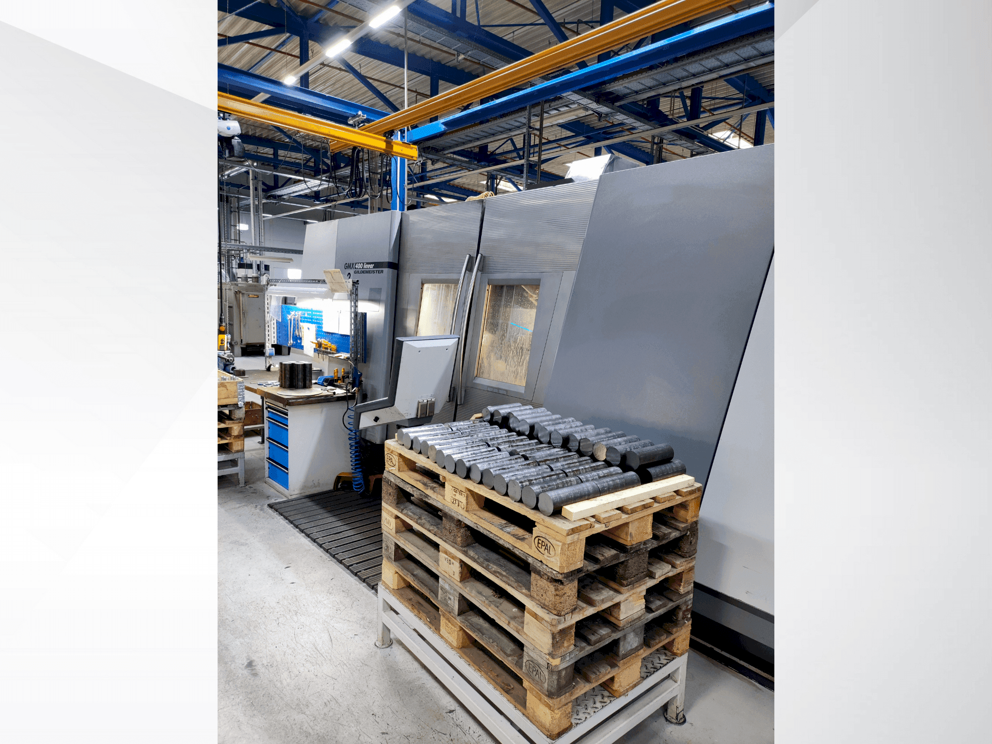 Masina DMG GMX 400L   eestvaade