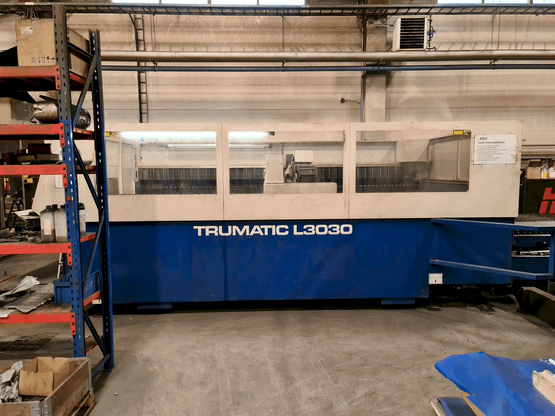 Masina Trumpf Trumatic L3030 4kW   eestvaade