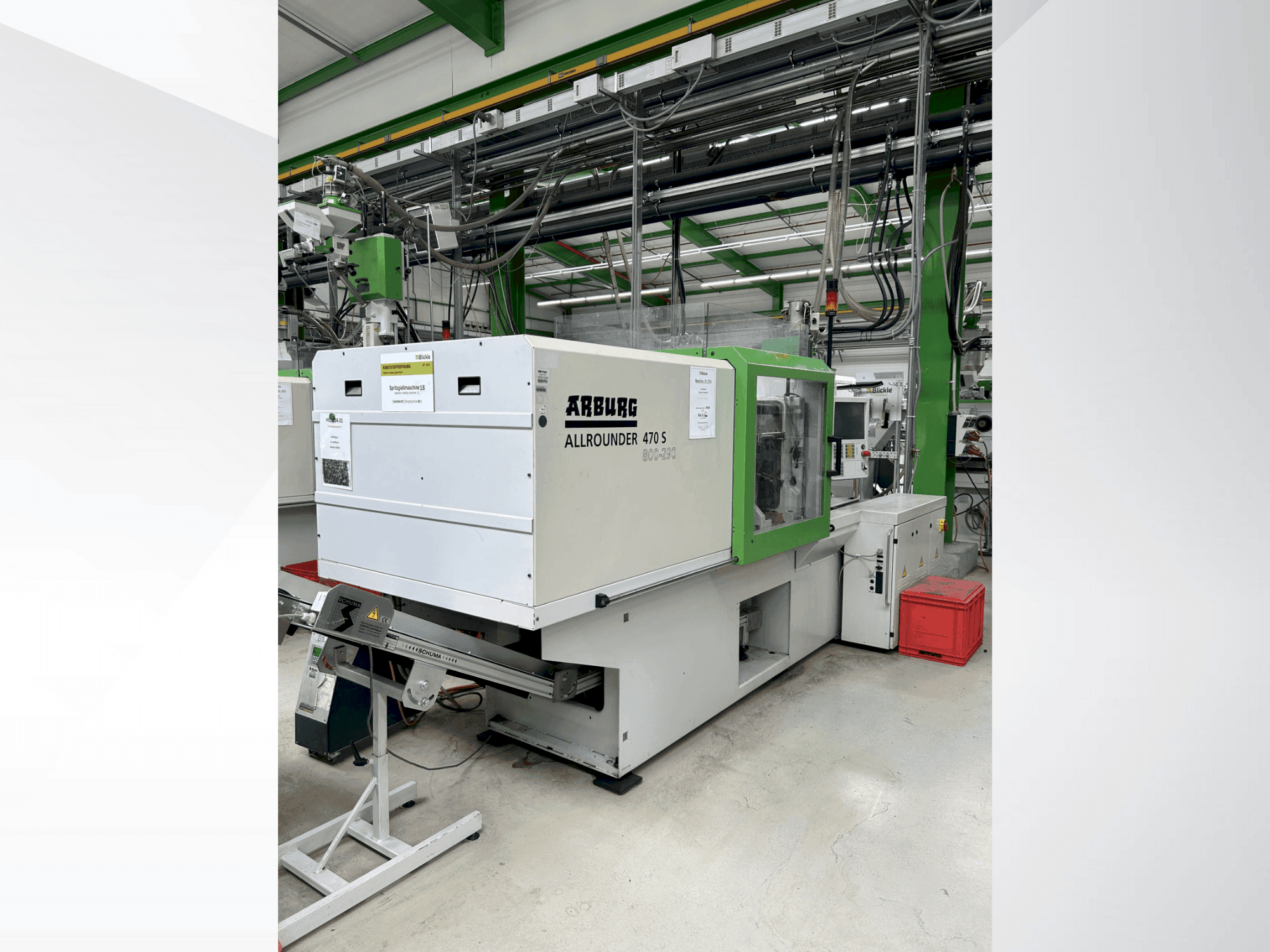 Masina Arburg 470 S / 800-290   eestvaade