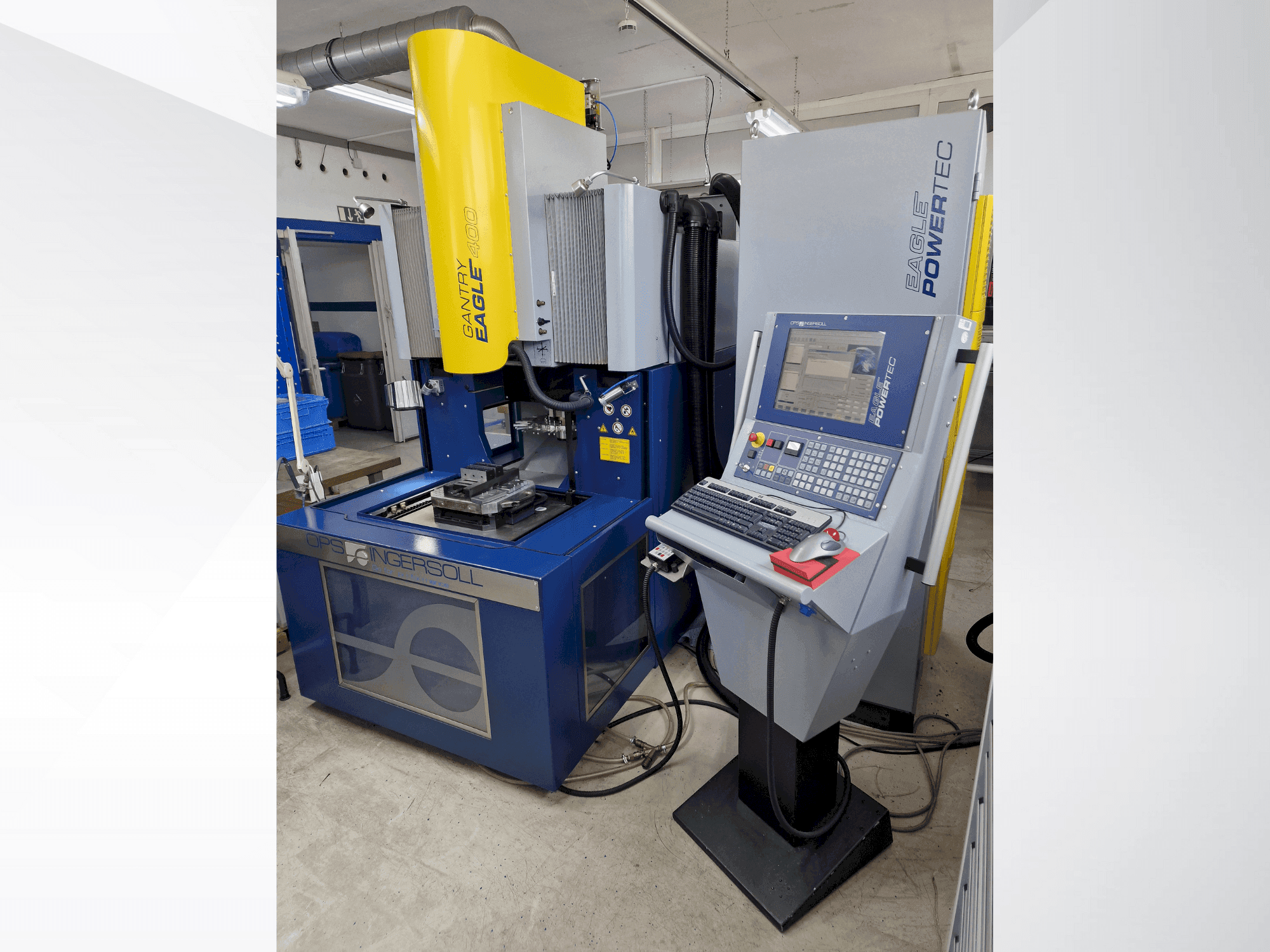 Masina OPS INGERSOLL Eagle 400   eestvaade