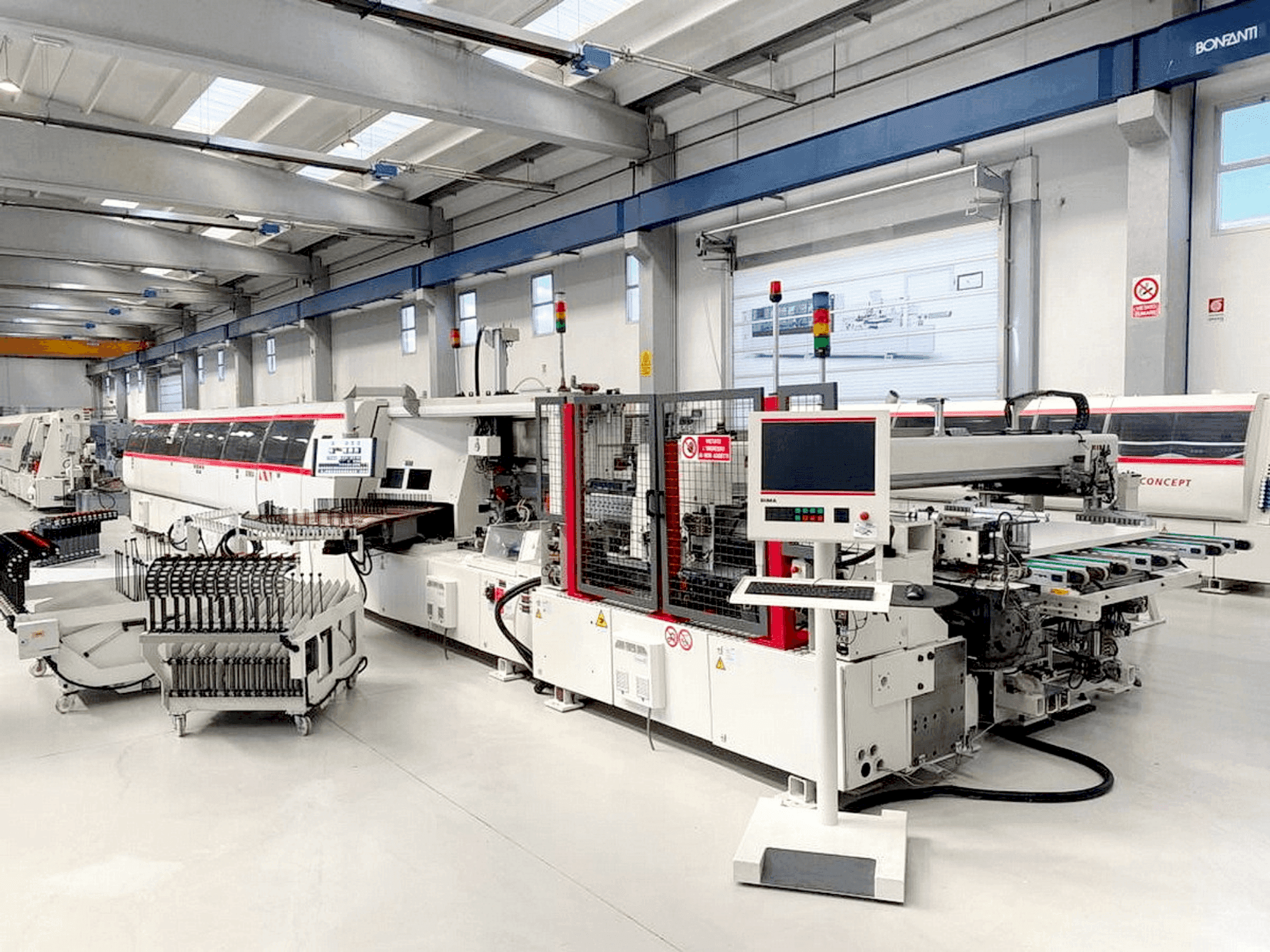 Masina IMA NOVIMAT LASER System/I/R75/1110/R3   eestvaade