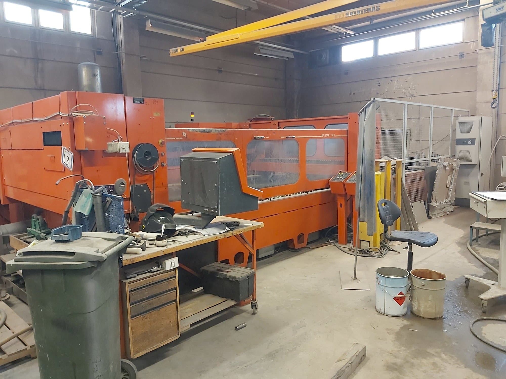 Masina Bystronic BTL 3500   eestvaade