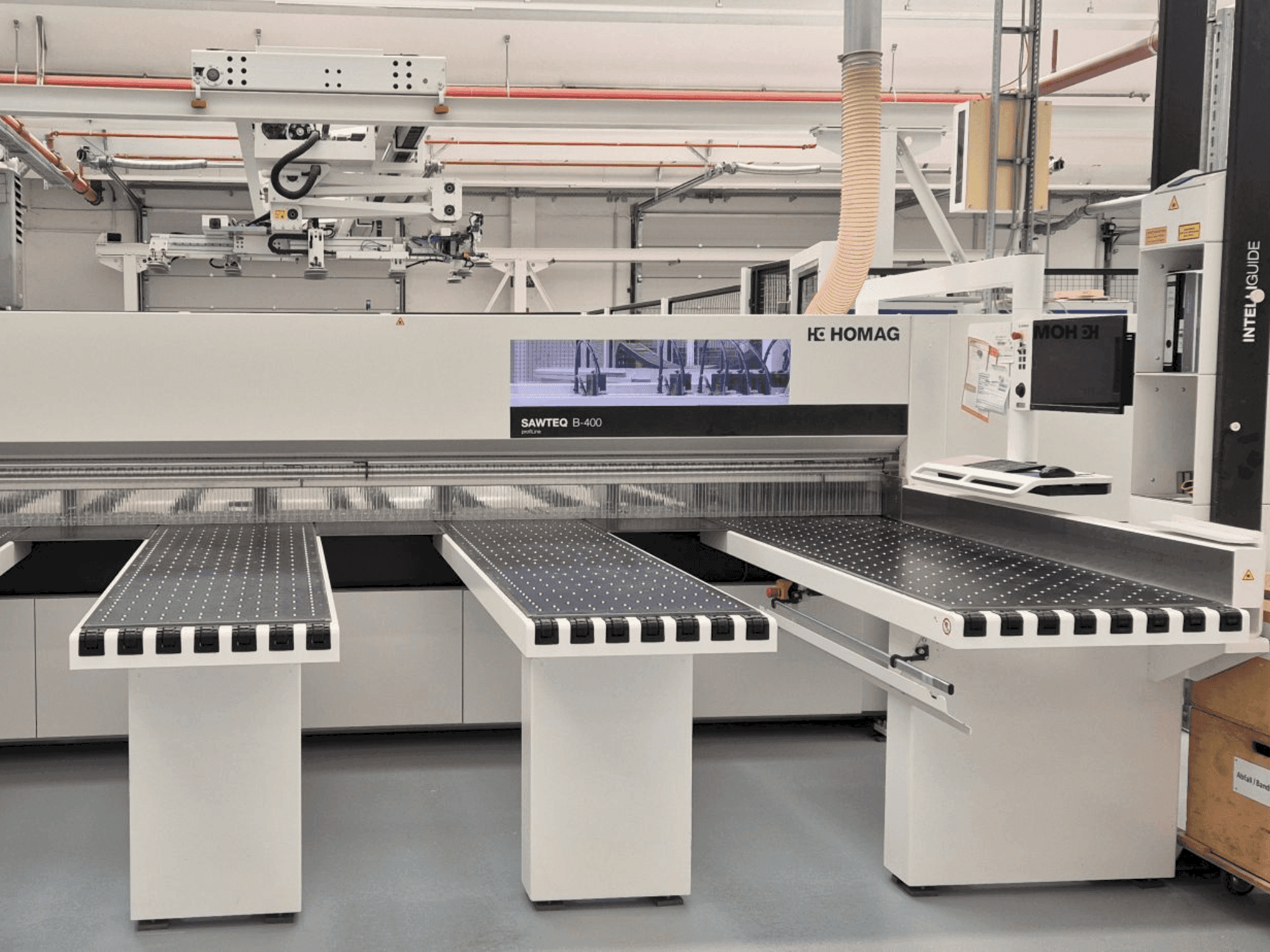 Masina HOLZMA HPP 400   eestvaade