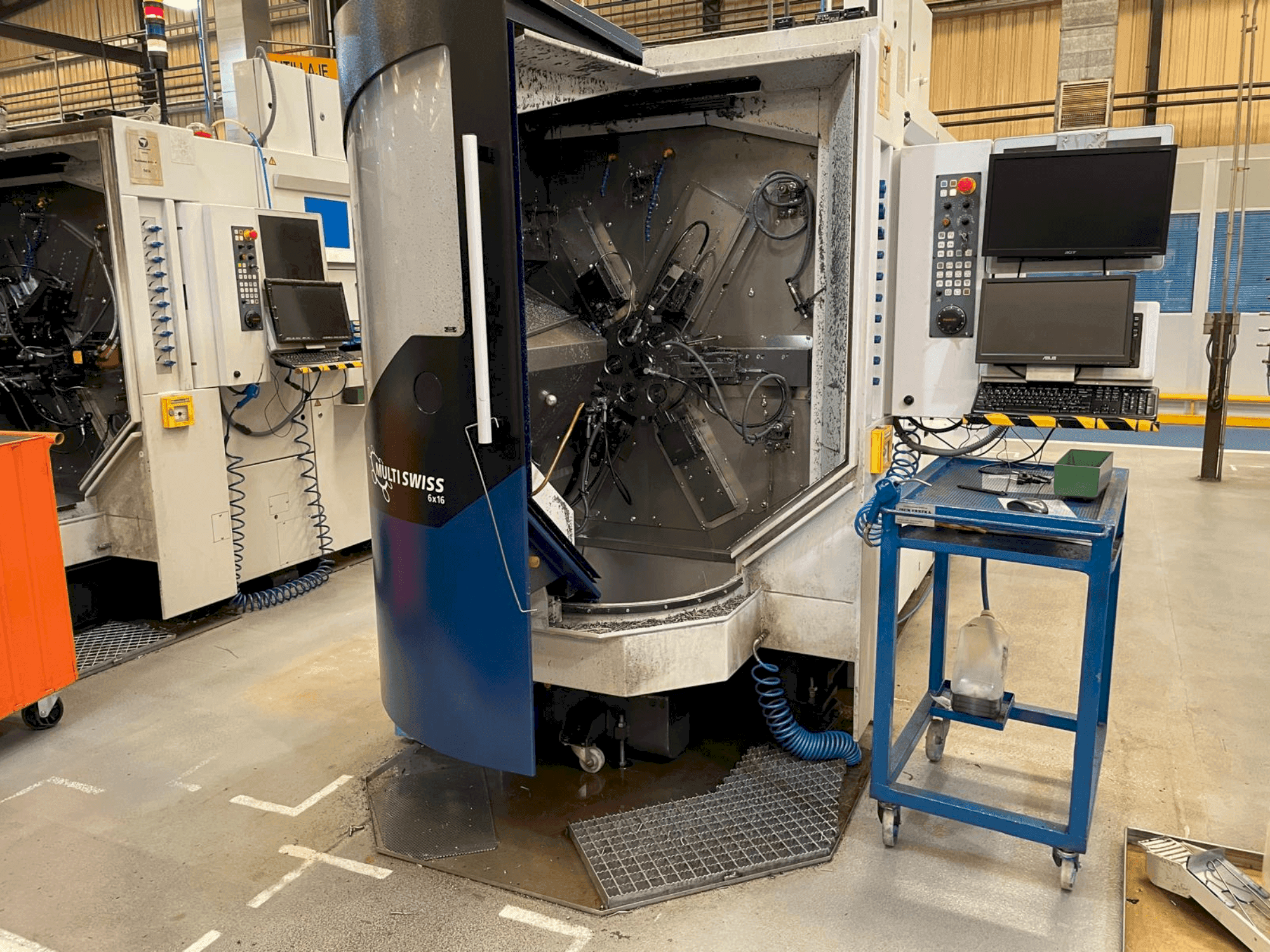 Masina TORNOS MultiSwiss 6x16   eestvaade