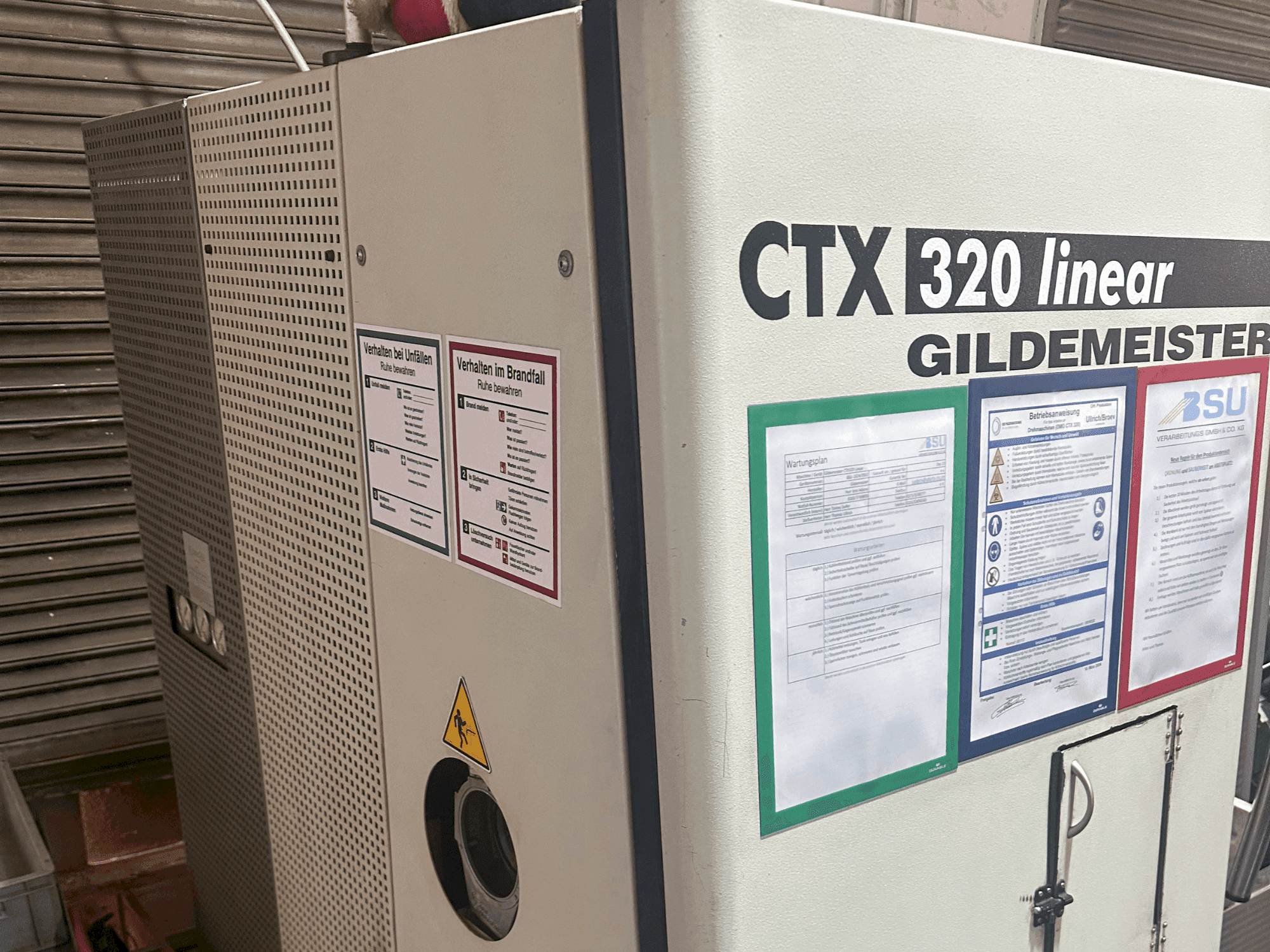 Masina DMG CTX 320 Linear V5   eestvaade