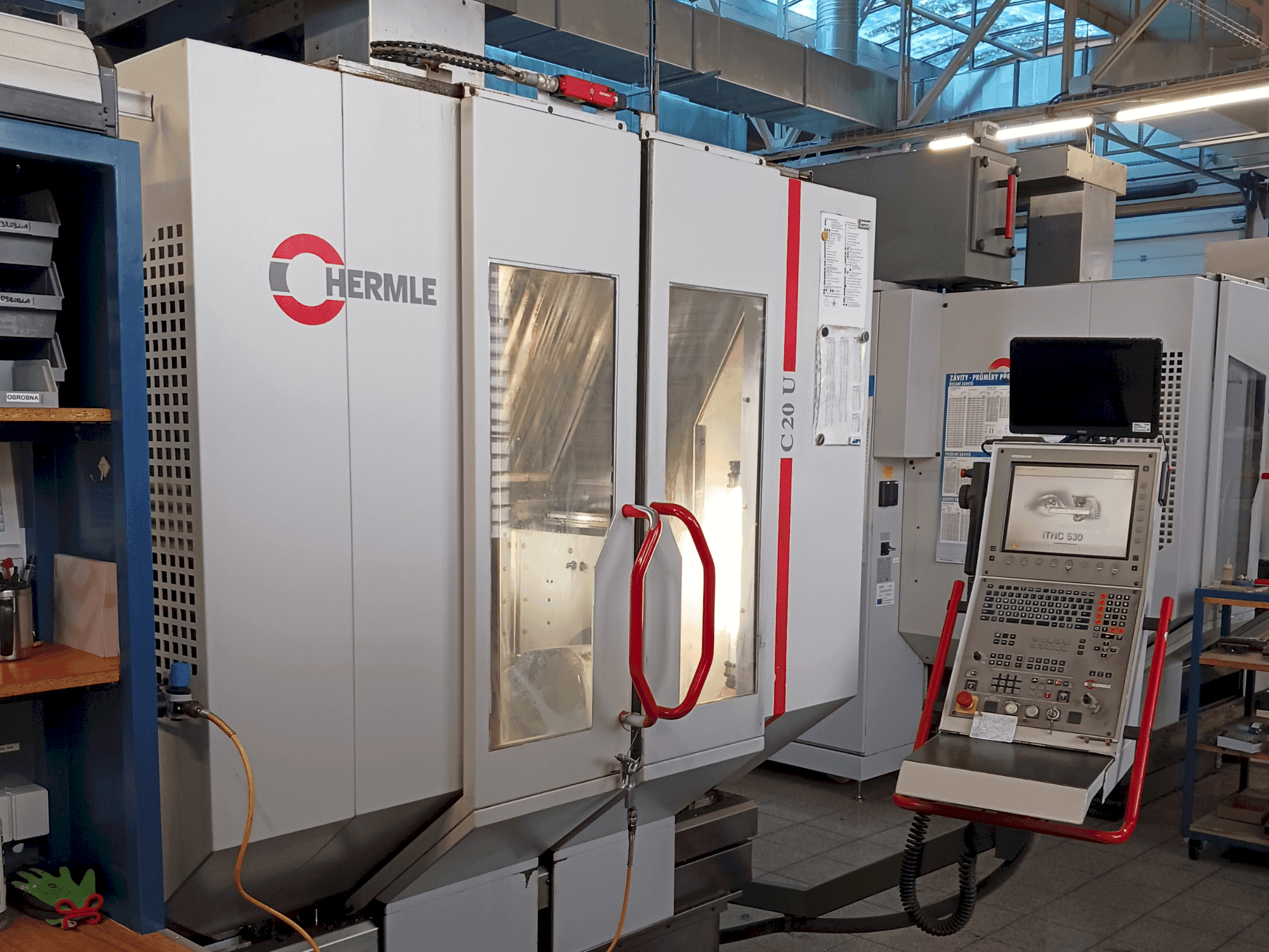 Masina HERMLE C20U   eestvaade
