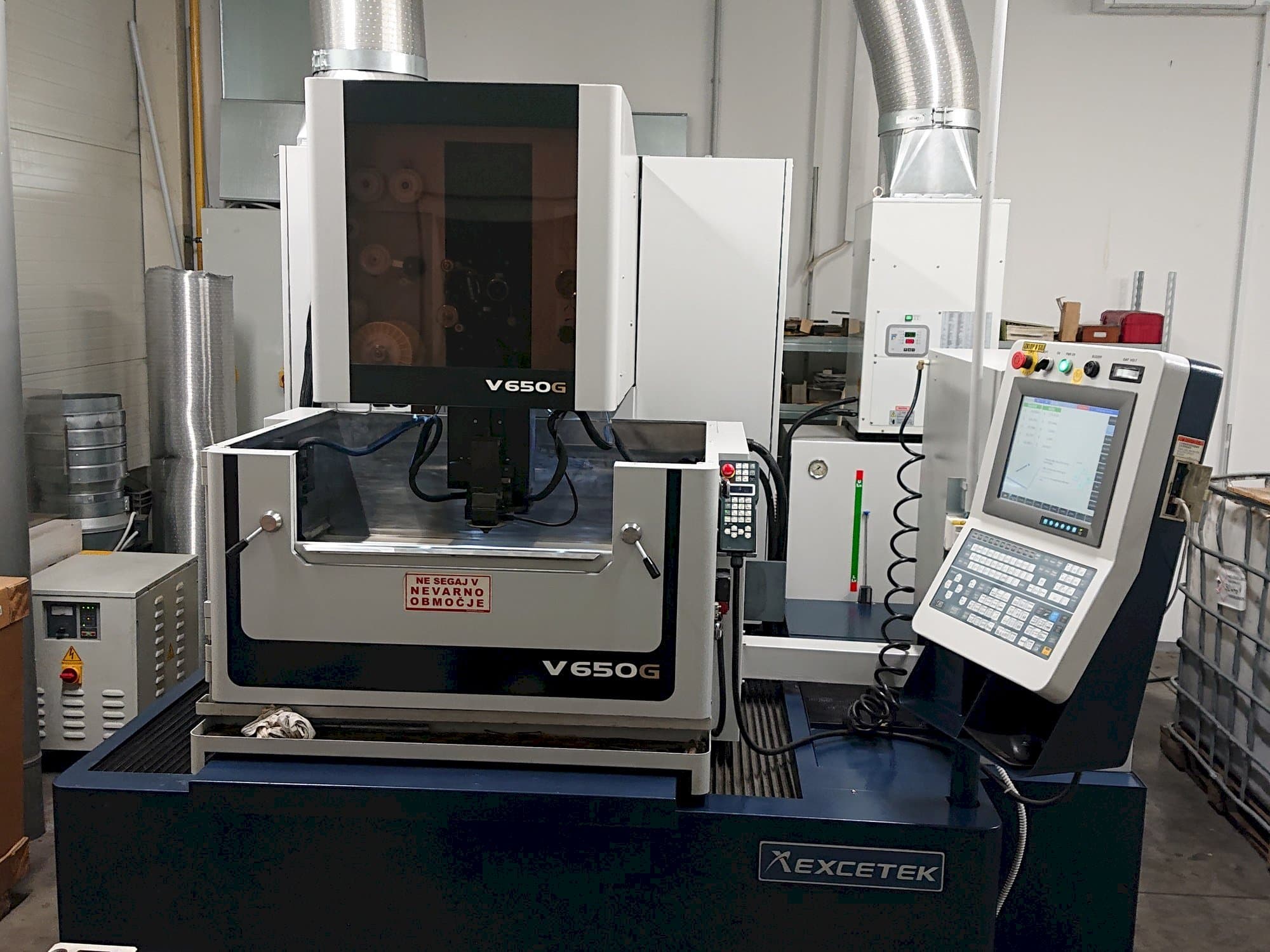 Masina EXCETEK V650G   eestvaade