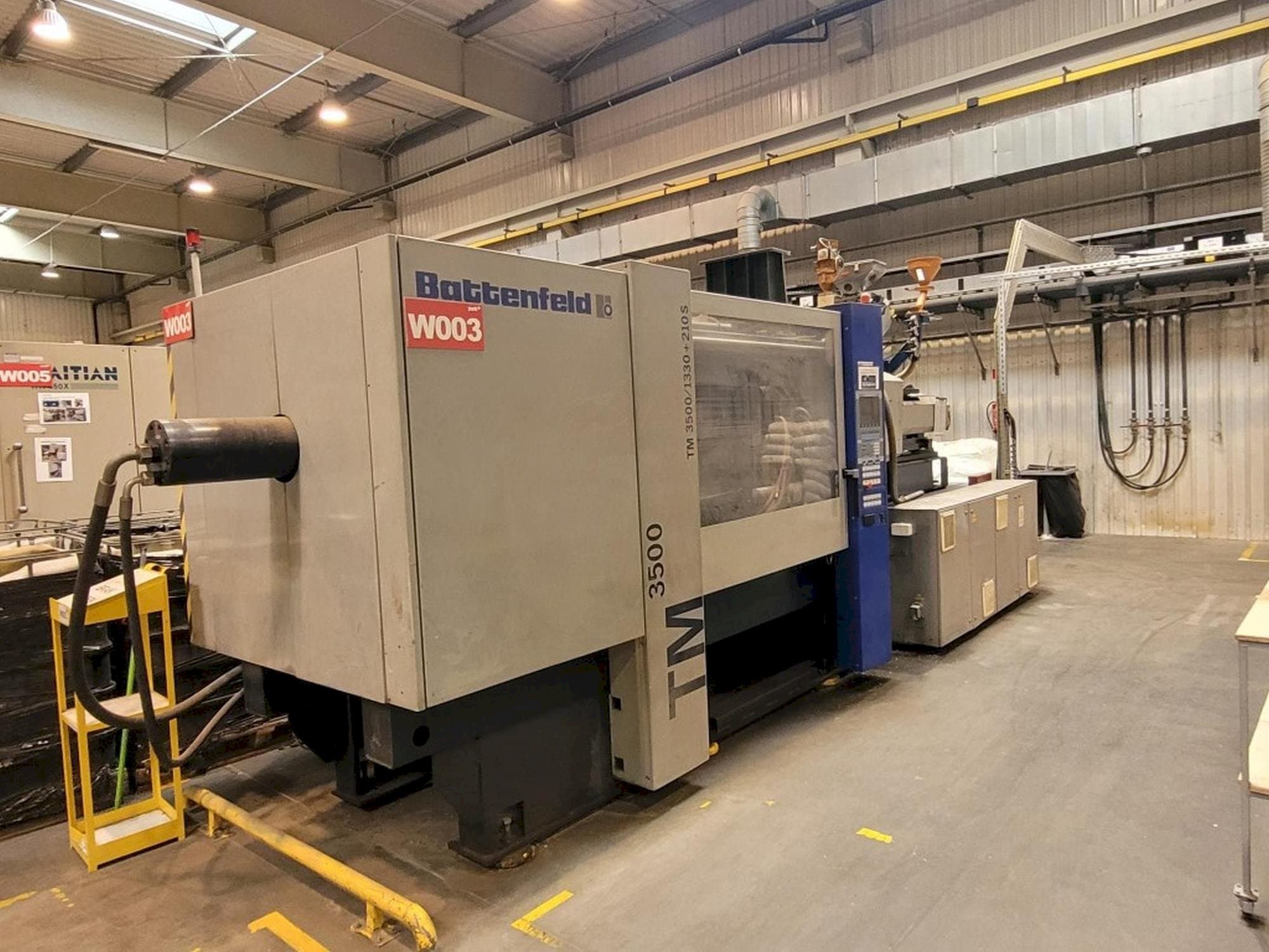 Masina Battenfeld TM 3500/1330+210S   eestvaade