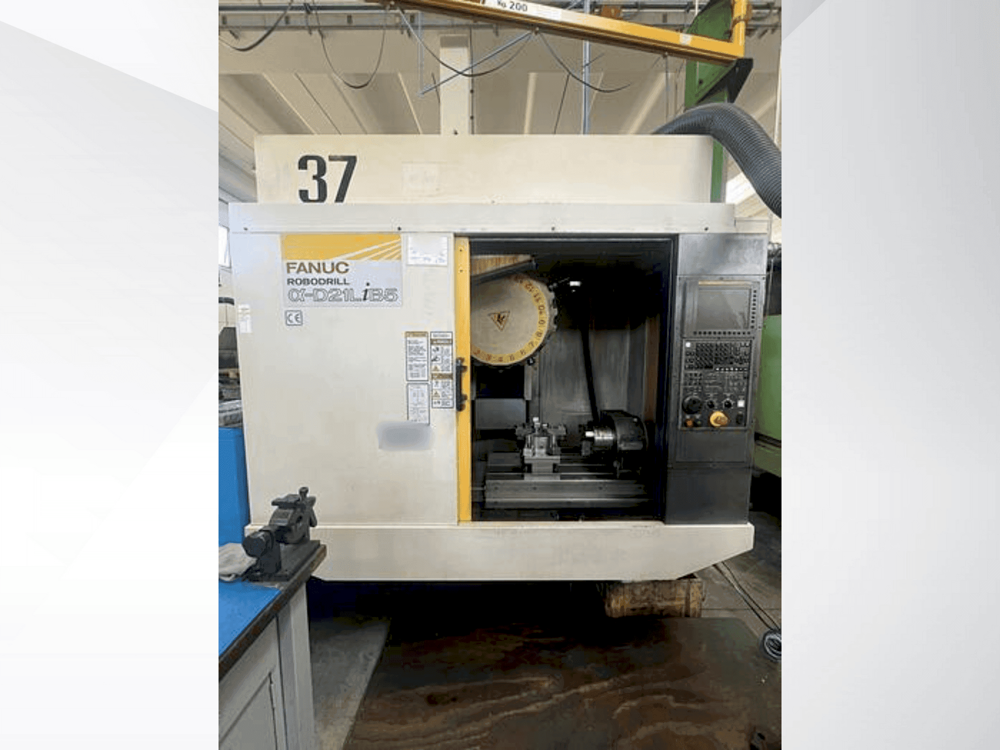 Masina FANUC Robodrill Alpha-D21LiB5   eestvaade