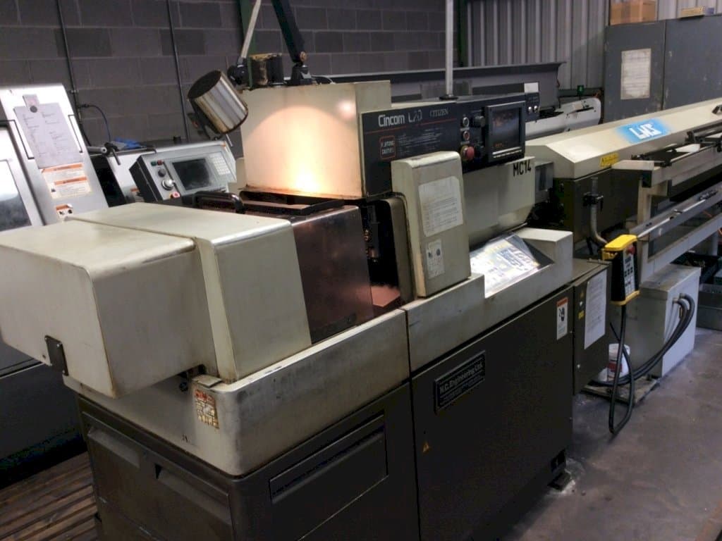 Masina Citizen Cincom L320   eestvaade