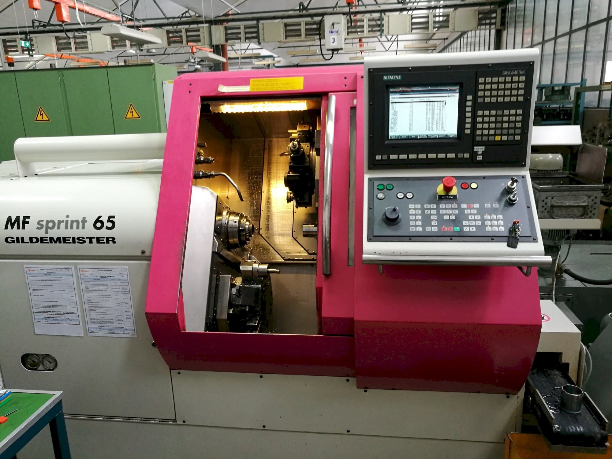 Masina Gildemeister MF Sprint 65   eestvaade