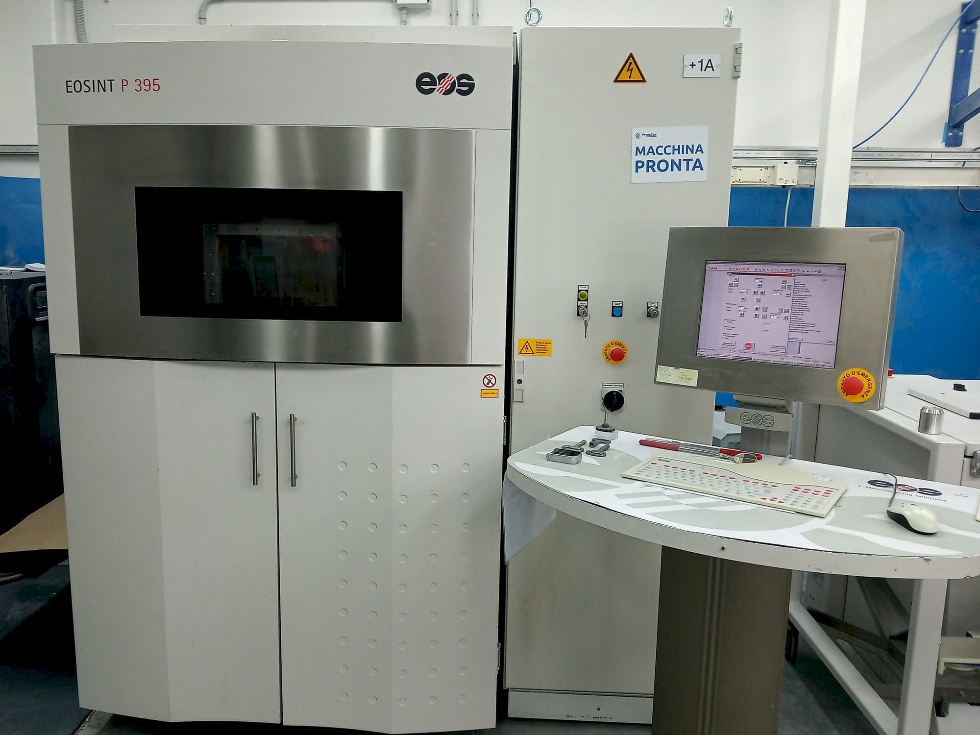 Masina EOS Eosint P395   eestvaade