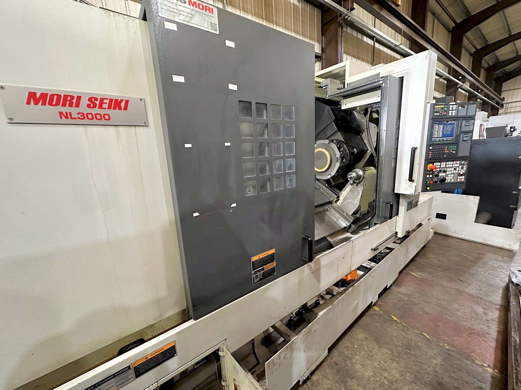Masina MORI SEIKI NL3000Y/1250   eestvaade