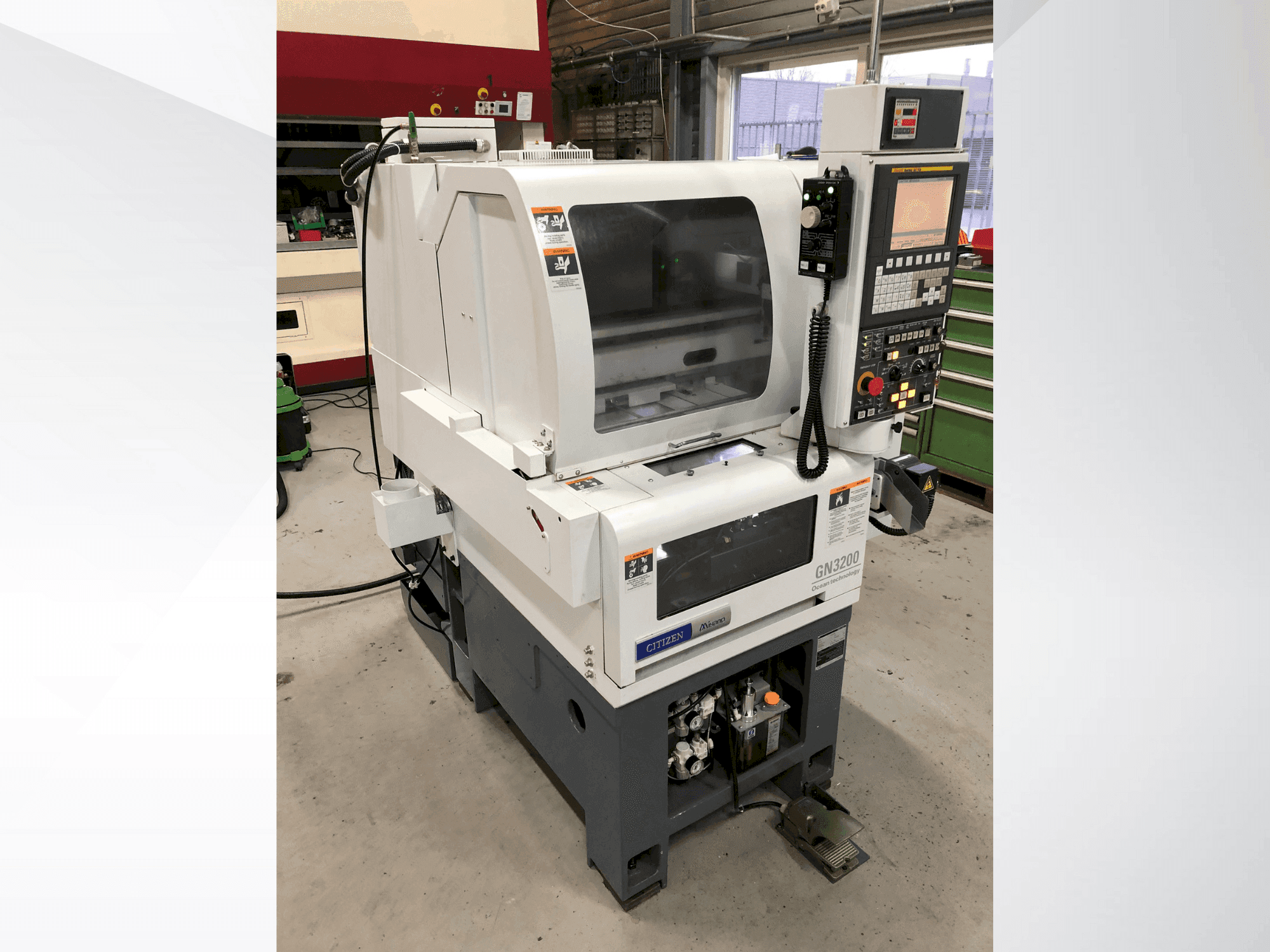 Masina Citizen Miyano GN-3200   eestvaade