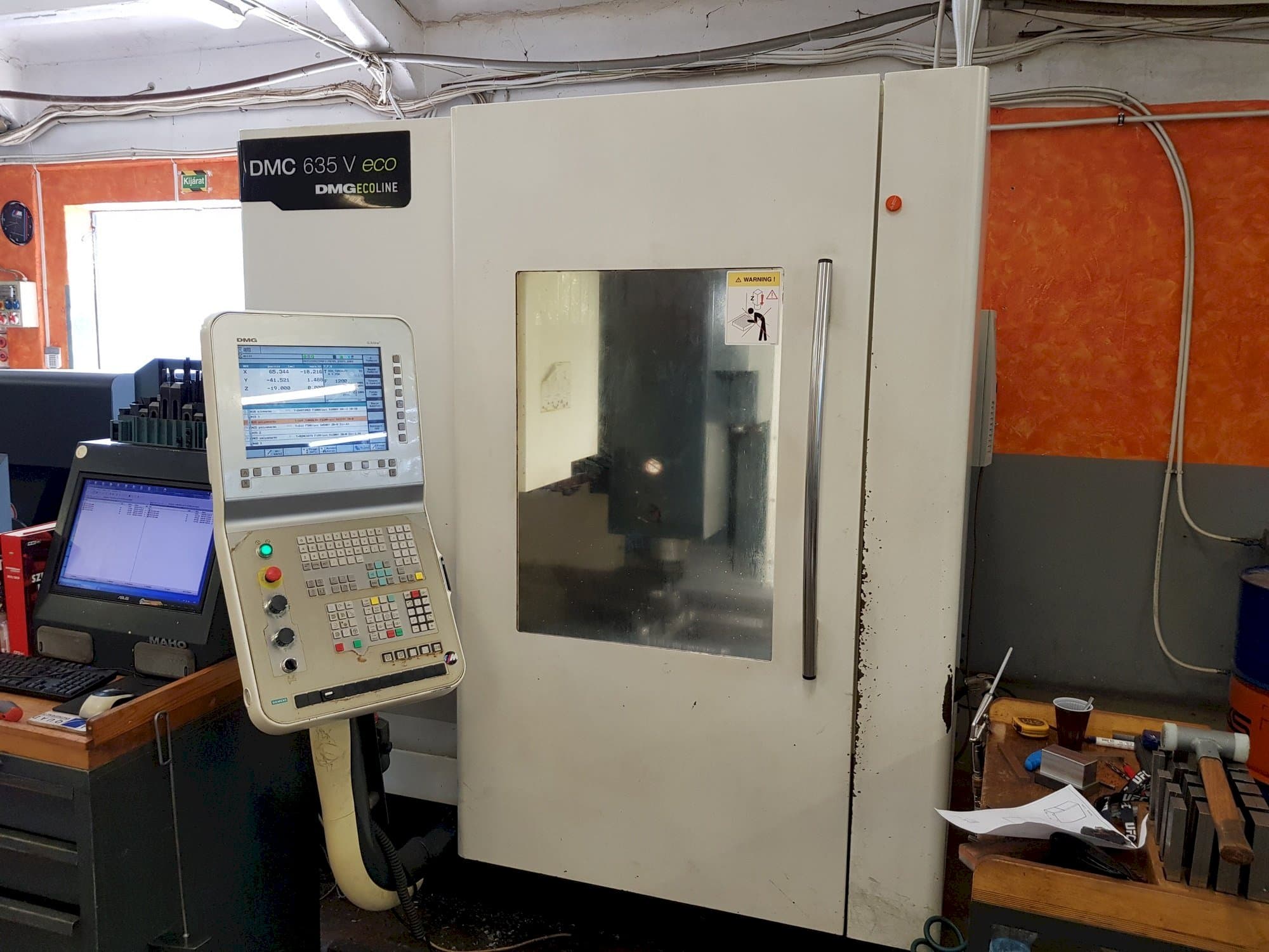 Masina DMG DMC 635 V eco   eestvaade