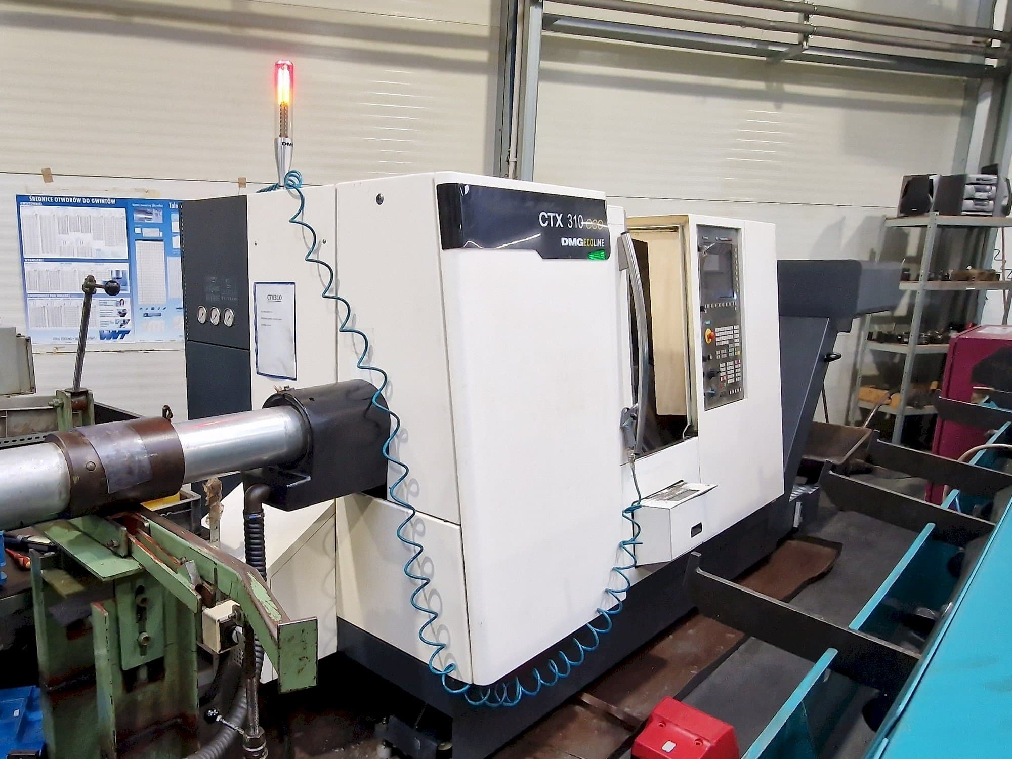 Masina DMG CTX 310 ecoline   vasaku külje vaade