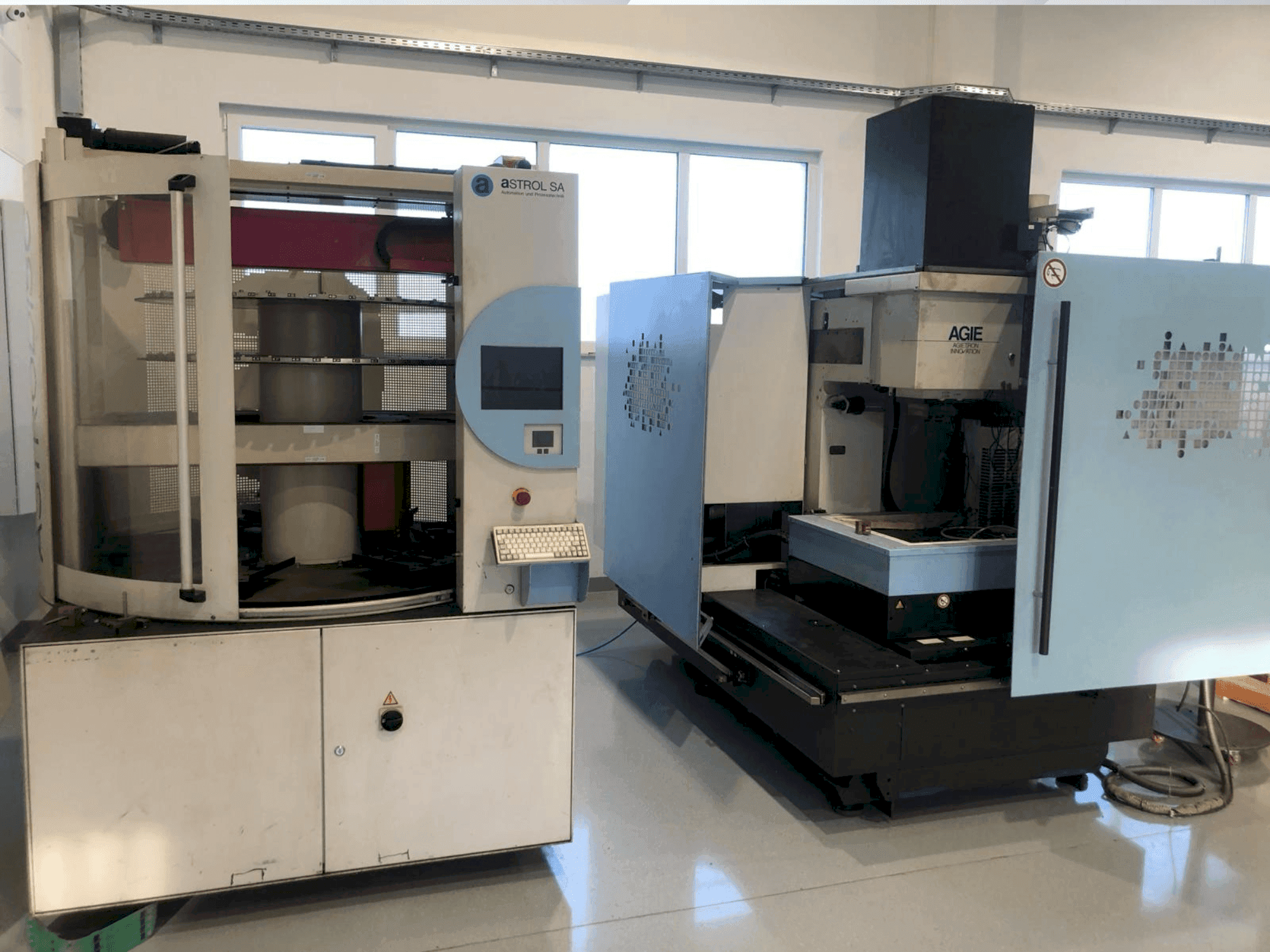 Masina AGIE AGIETRON Innovation 2   eestvaade