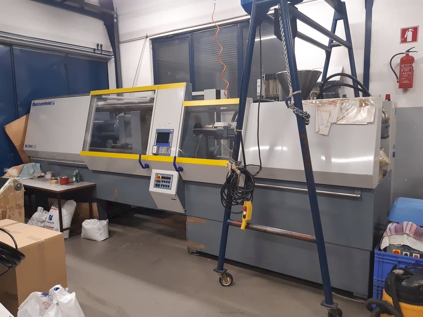 Masina Battenfeld BA 2000/1000 CDC   eestvaade