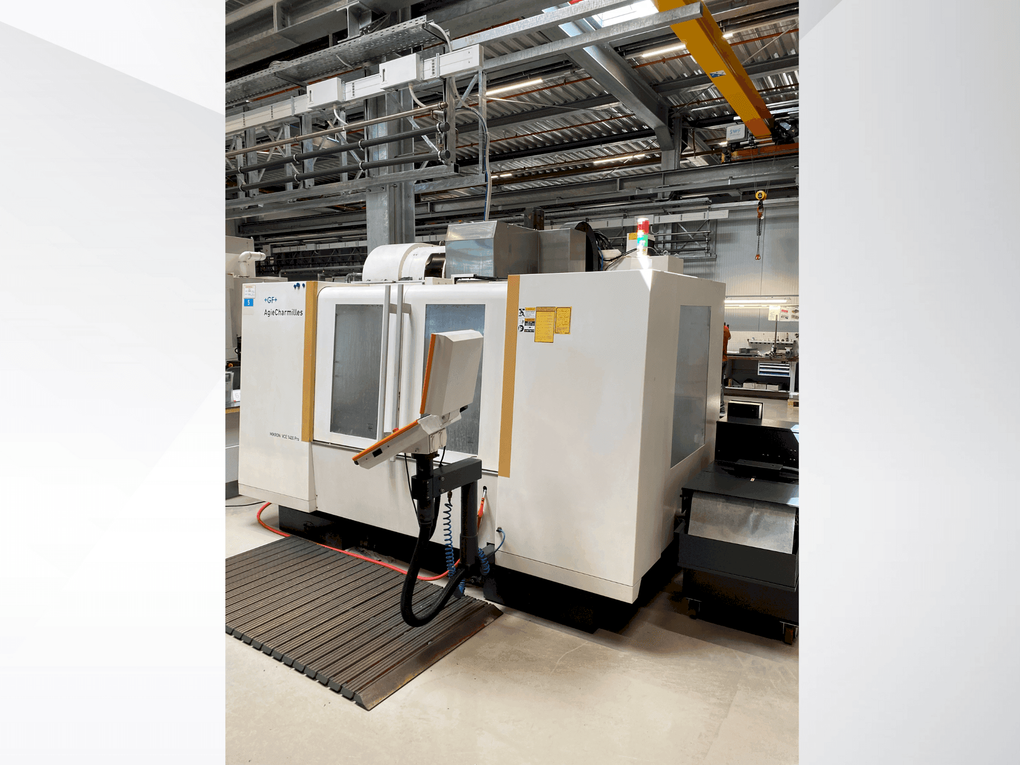 Masina +GF+ AgieCharmilles MIKRON VCE 1400 PRO  (2012)   eestvaade