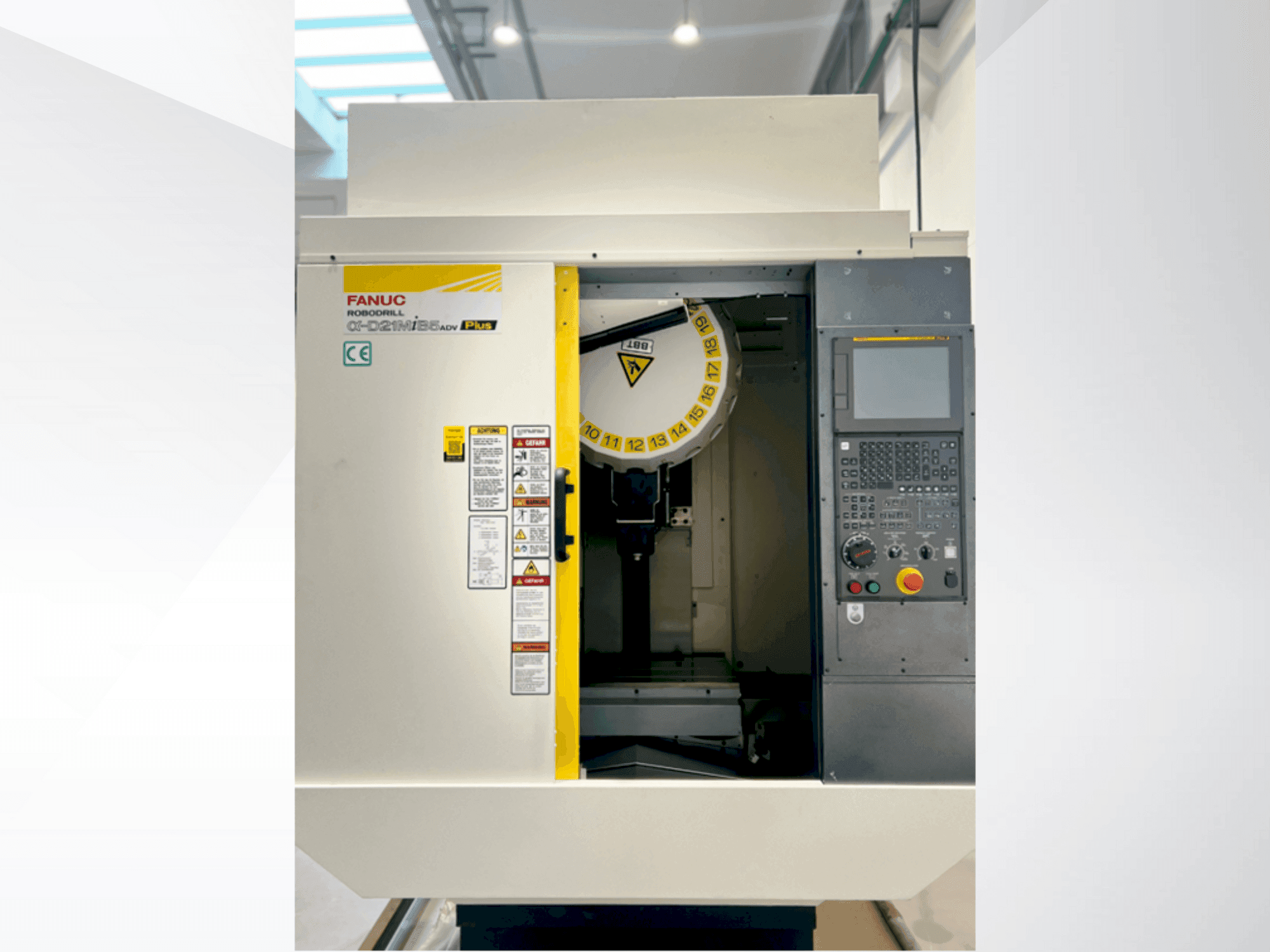 Masina FANUC α-D21MiB5ADV Plus   eestvaade