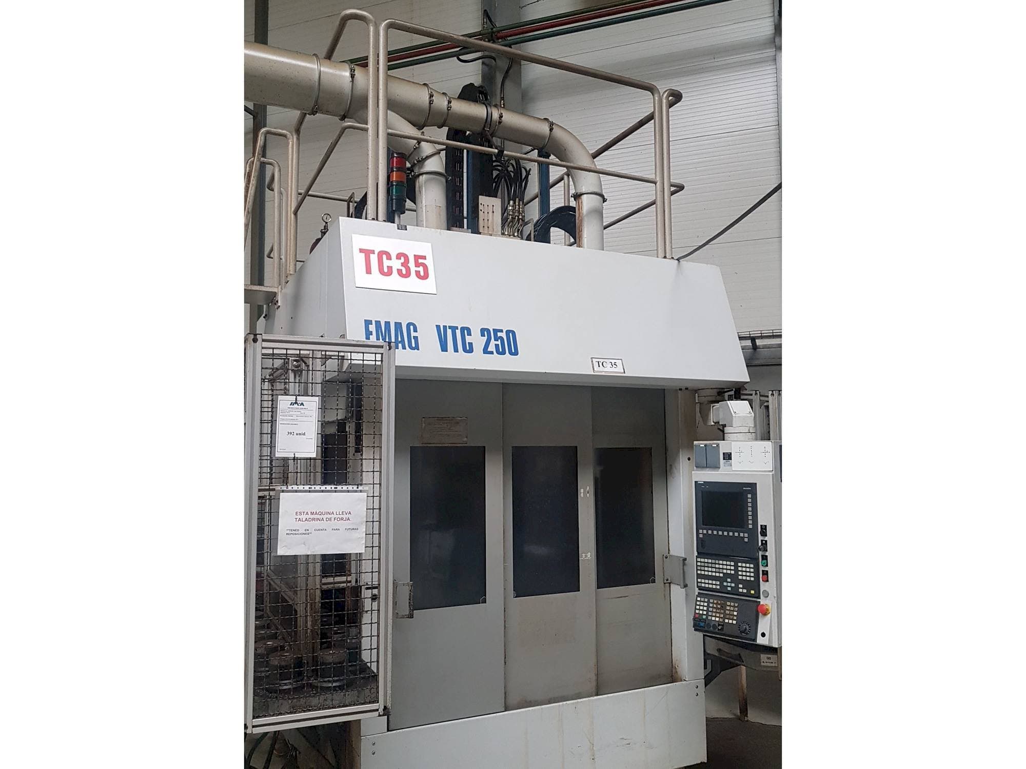 Masina EMAG VTC 250   eestvaade