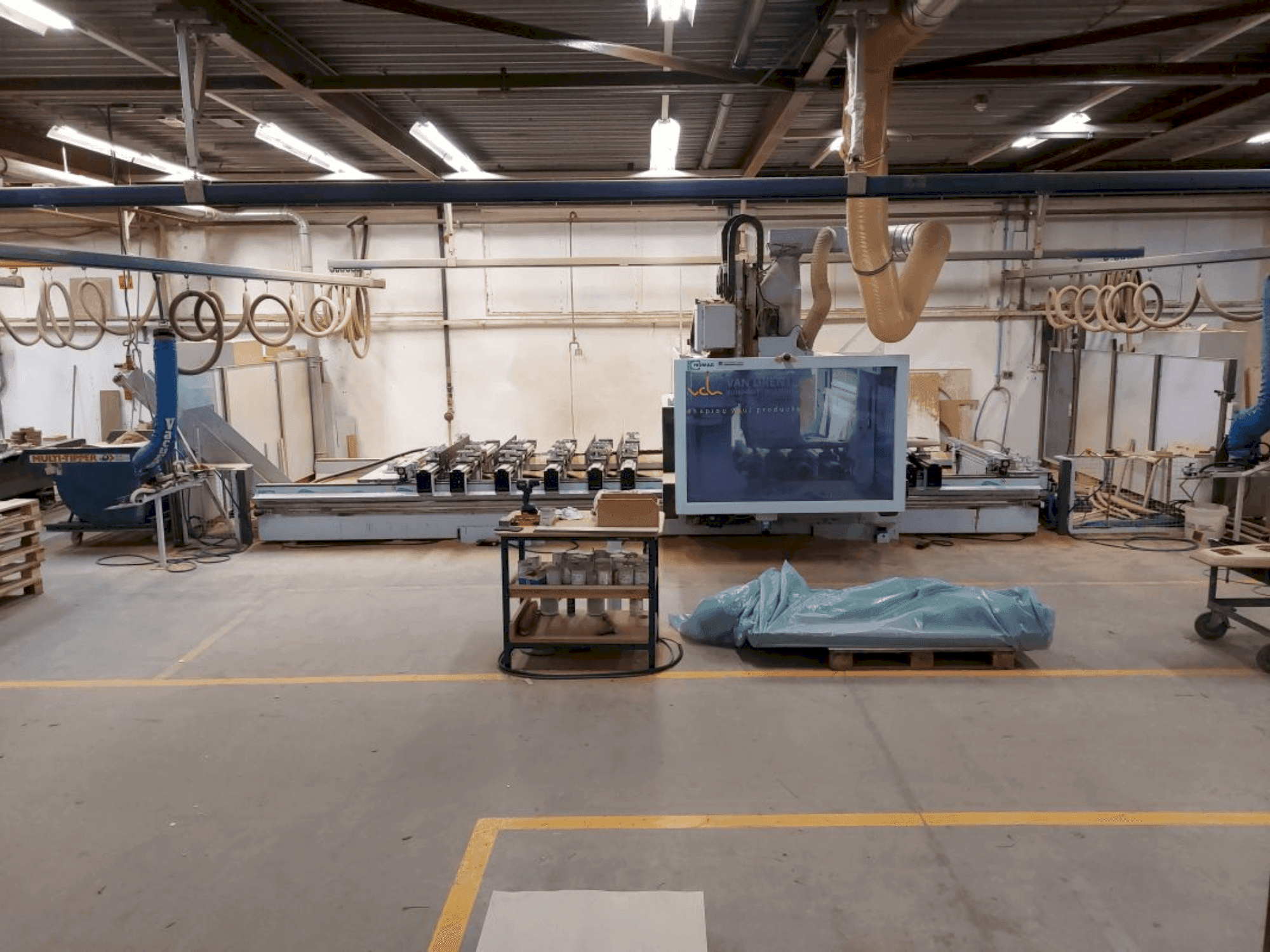 Masina HOMAG WEEKE Profi BMG 611/60/15/F/AP   eestvaade