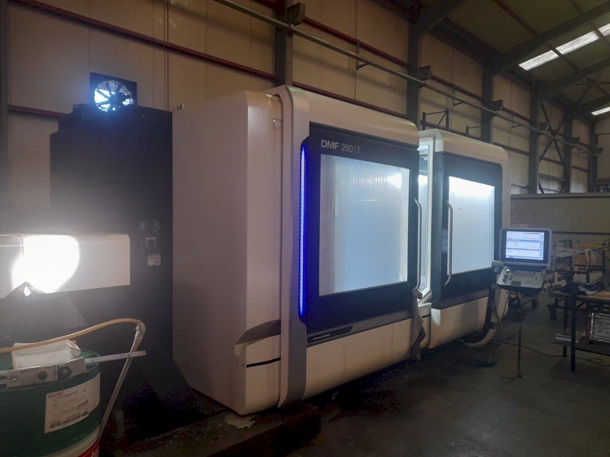 Masina DMG MORI DMF 260-7   eestvaade