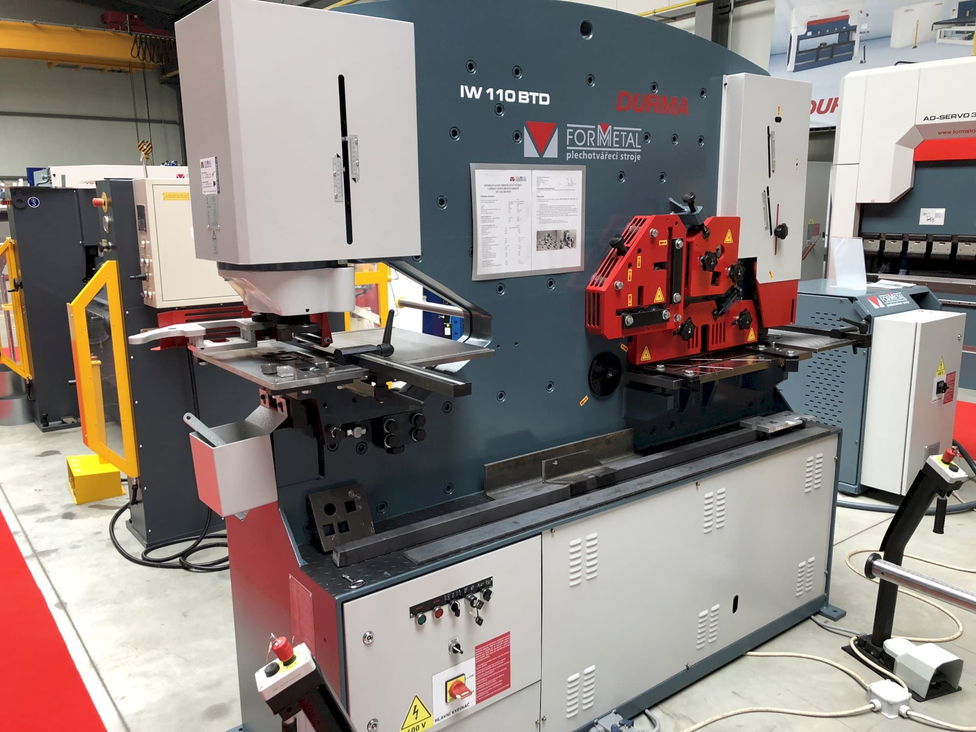 Masinavaade Durma IW 110/180 BTD   vasakult