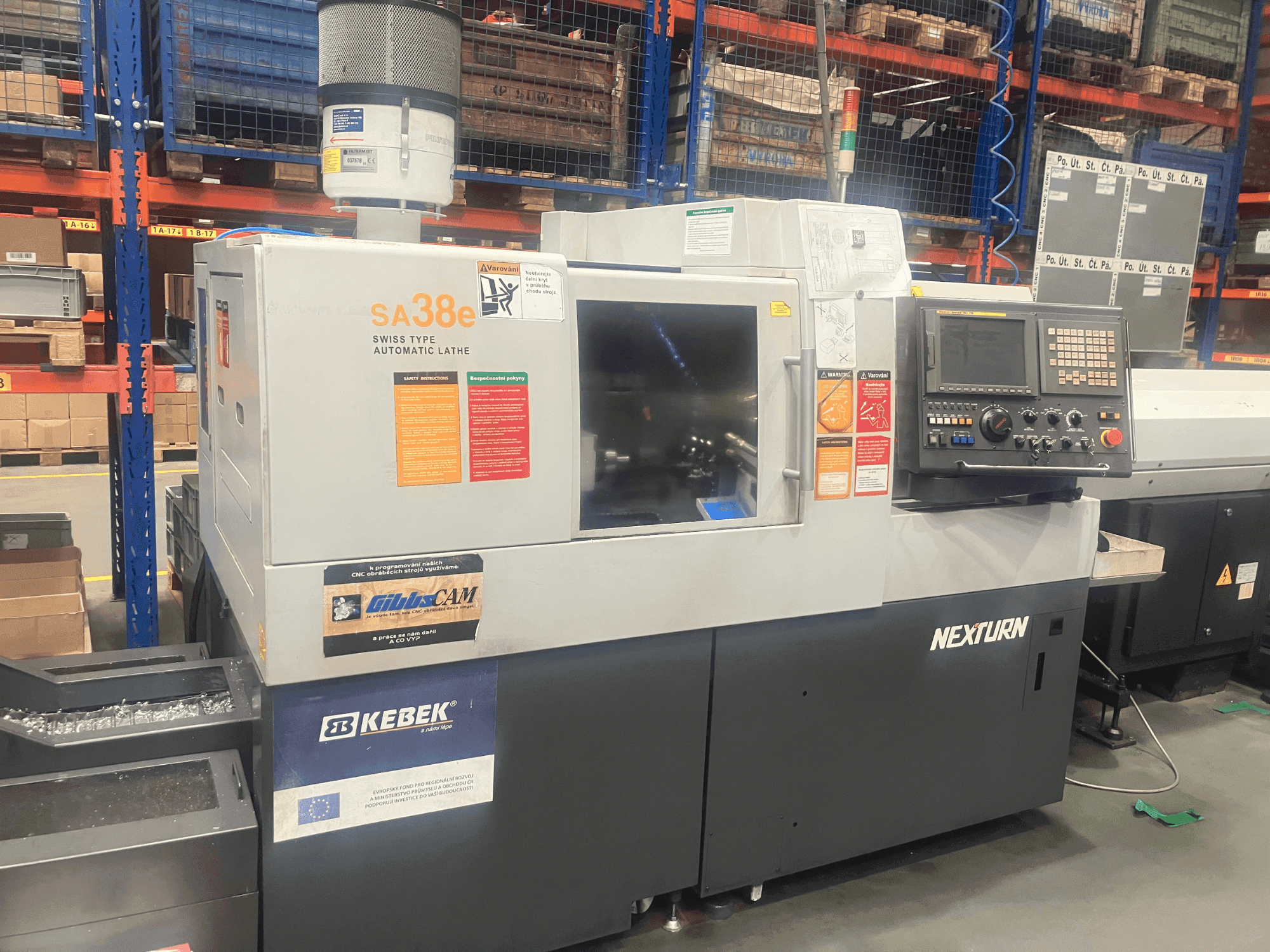 Masina Nexturn SA-38e   eestvaade