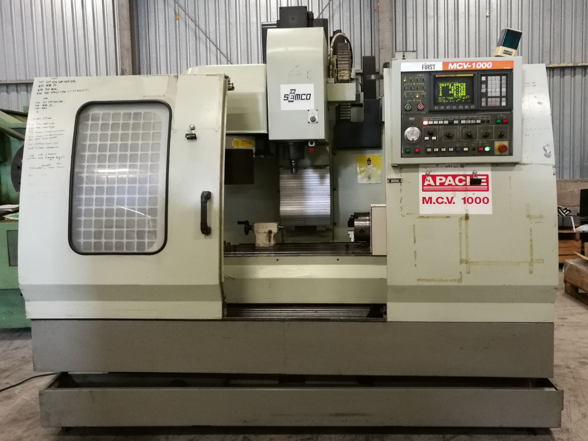 Masina FIRST MCV-1000   eestvaade