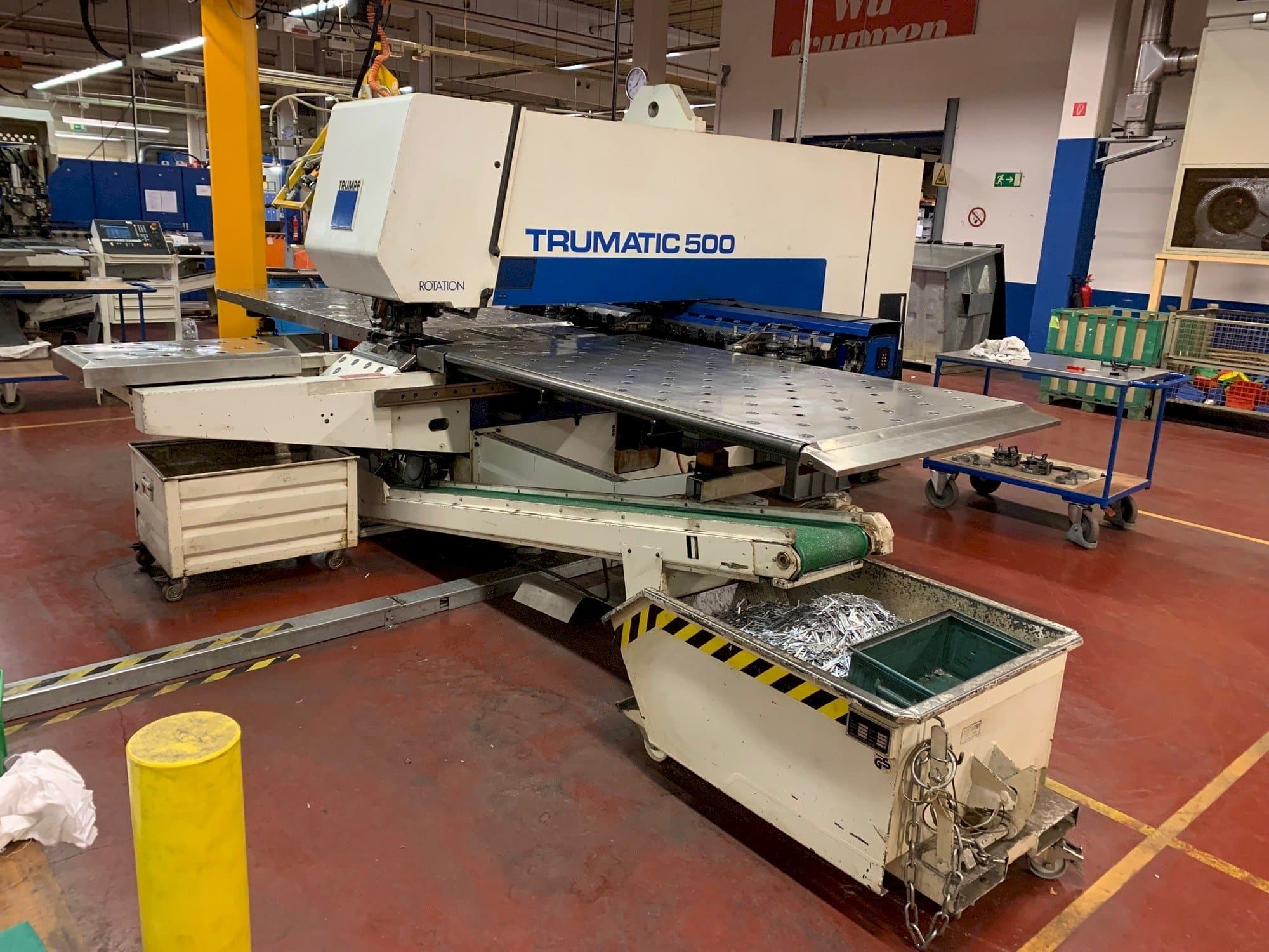 Masina Trumpf TC 500 R   eestvaade