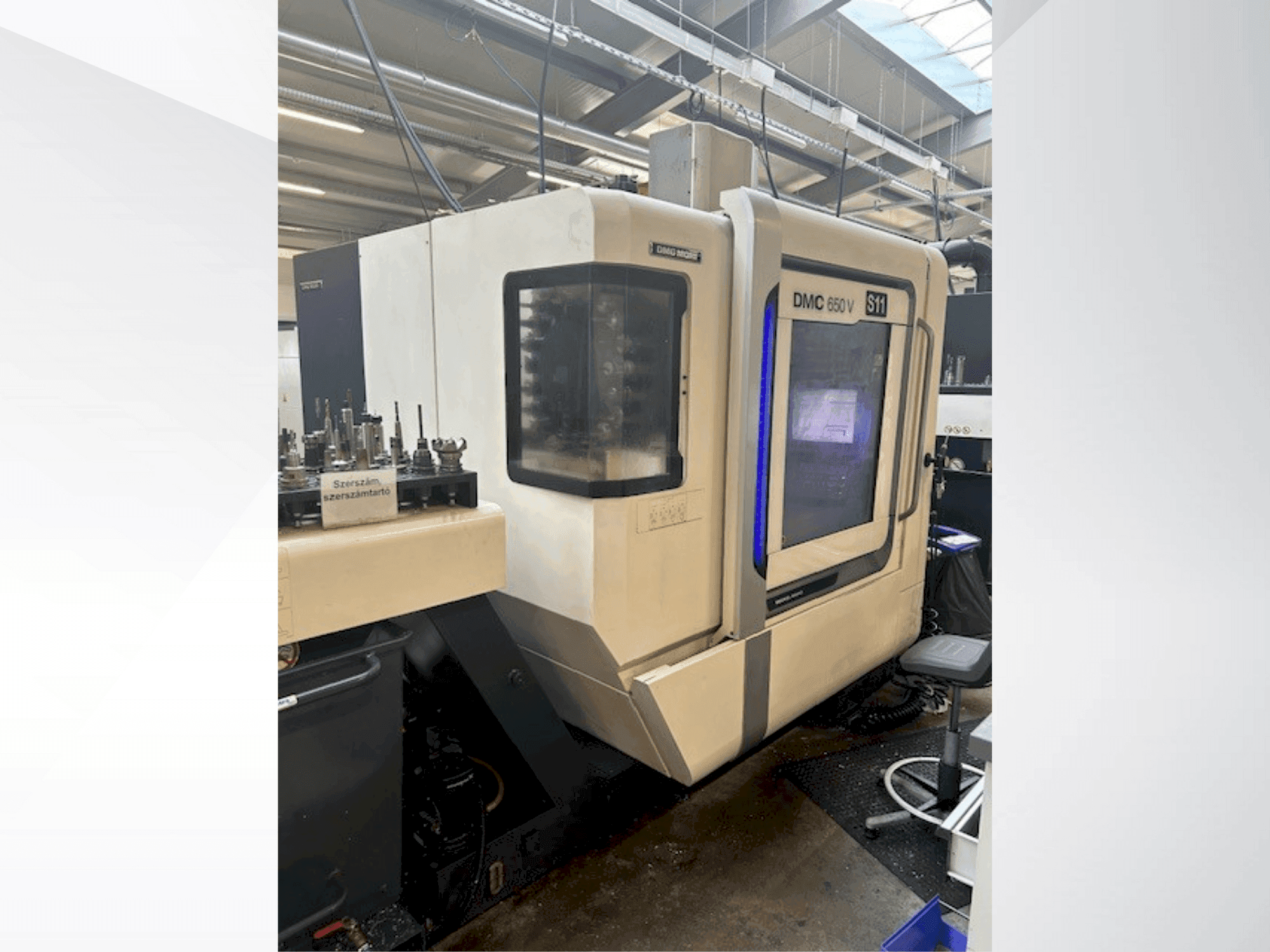 Masina DMG MORI DMC 650 V   eestvaade