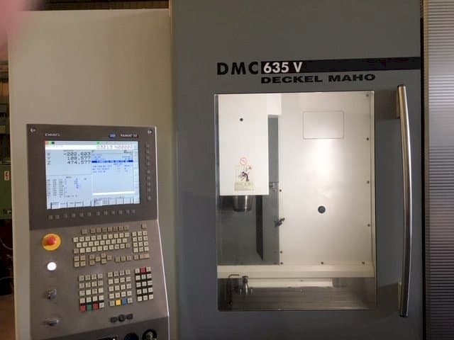 Masina DECKEL MAHO DMC 635 V   eestvaade
