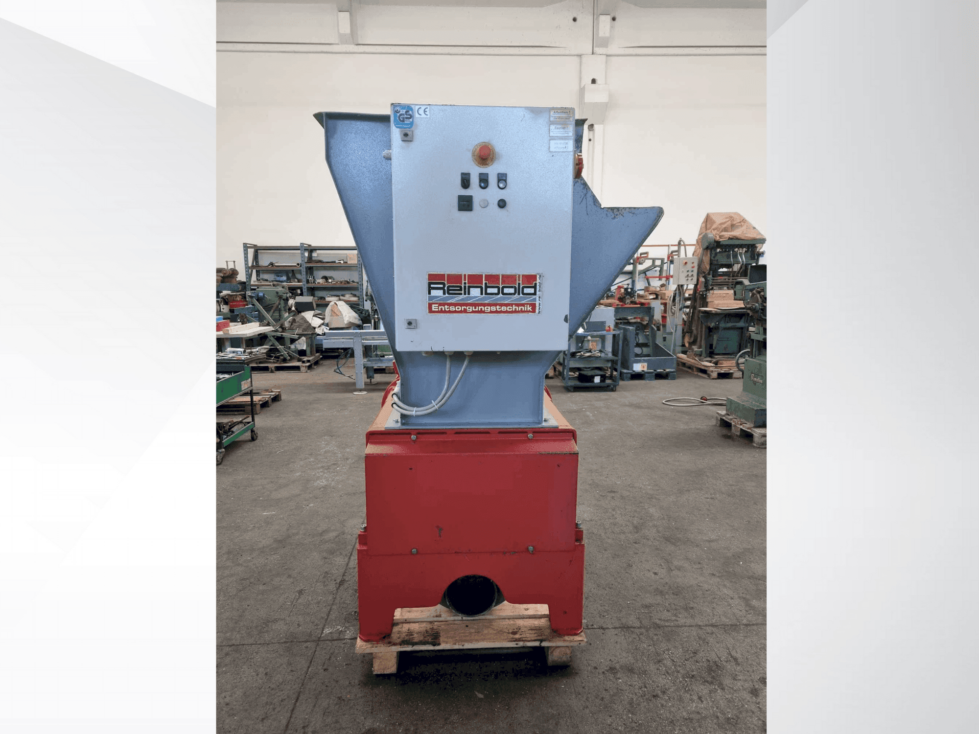 Masina REINBOLD RMZ 500   eestvaade