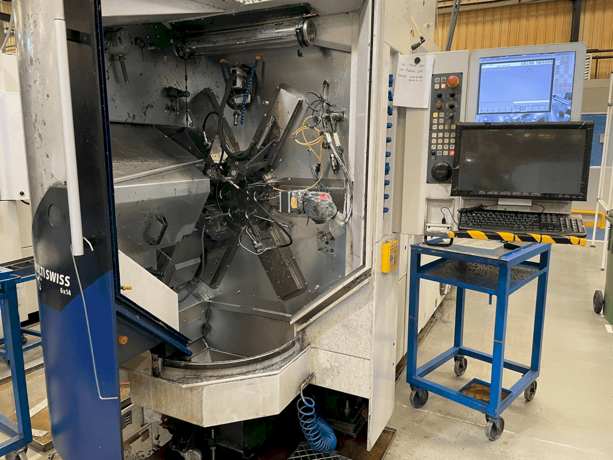 Masina TORNOS MultiSwiss 6x14   eestvaade