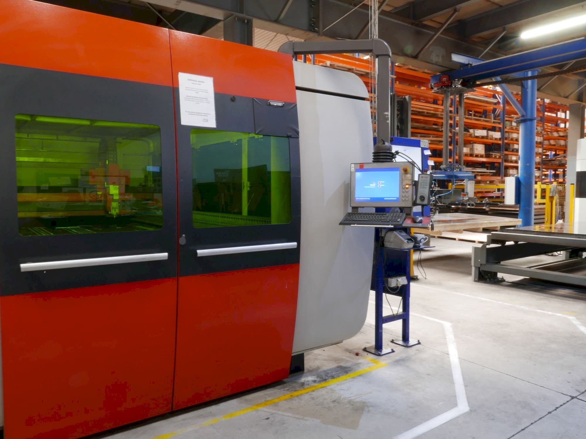 Masina Bystronic BySprint Fiber 3015   eestvaade