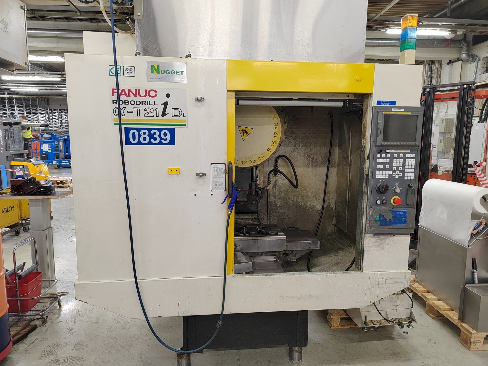 Masina FANUC Robodrill Alpha-T21iDL   eestvaade