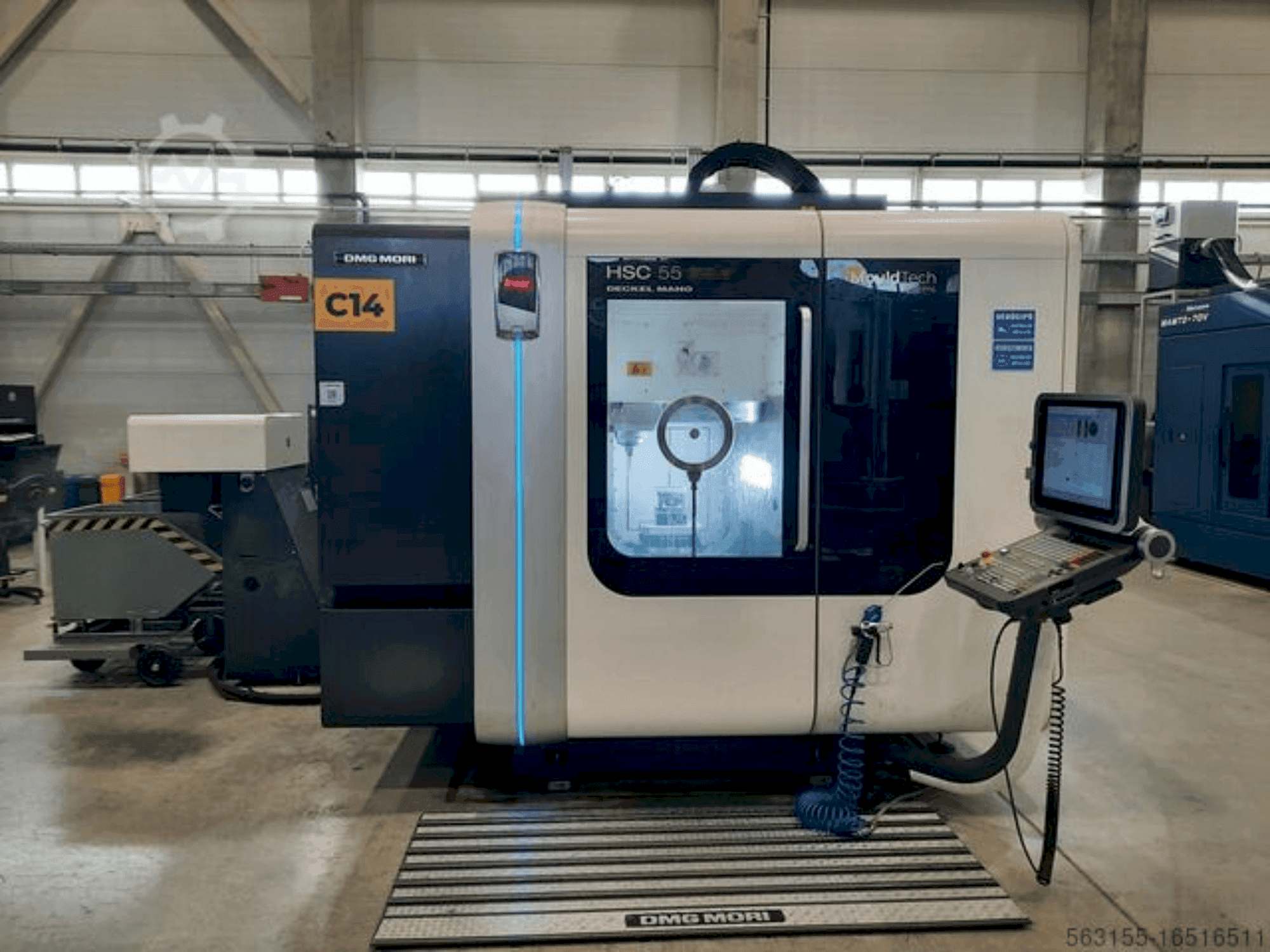 Masina DMG MORI HSC 55 linear   eestvaade