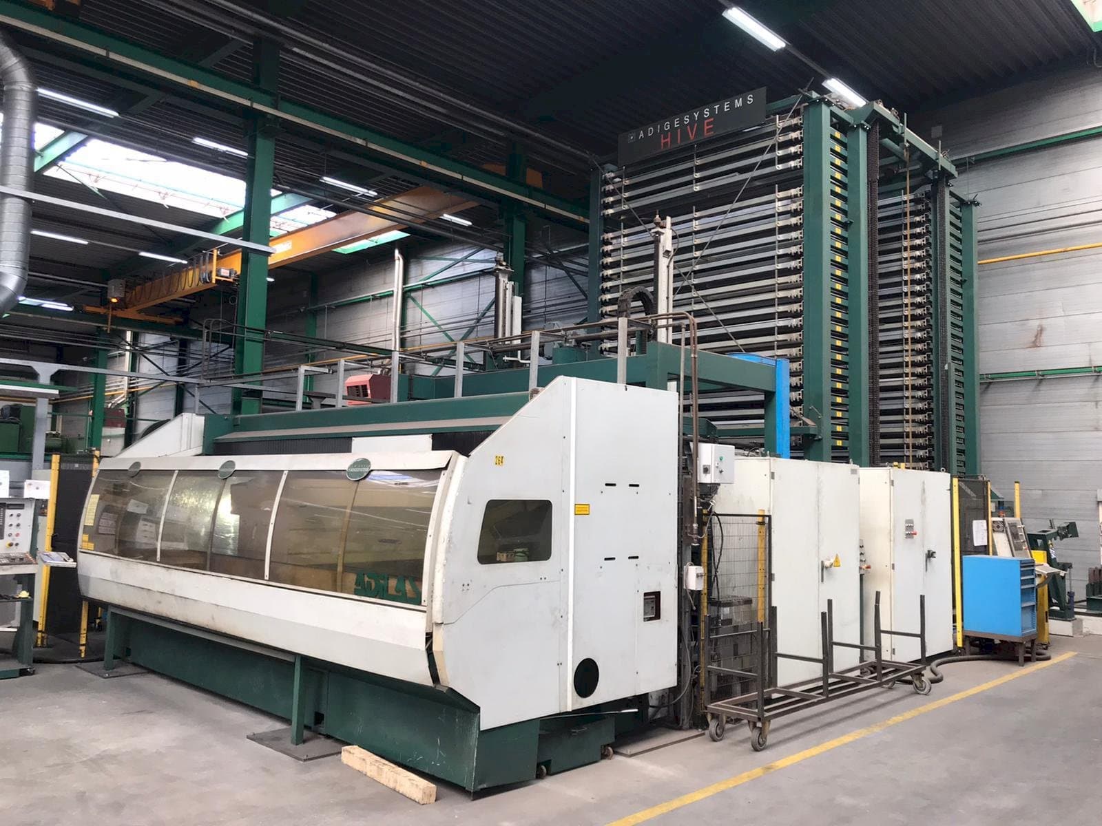 Masina BLM Adige Adilas 3,2kW CO2 laser 3015 + automation   eestvaade
