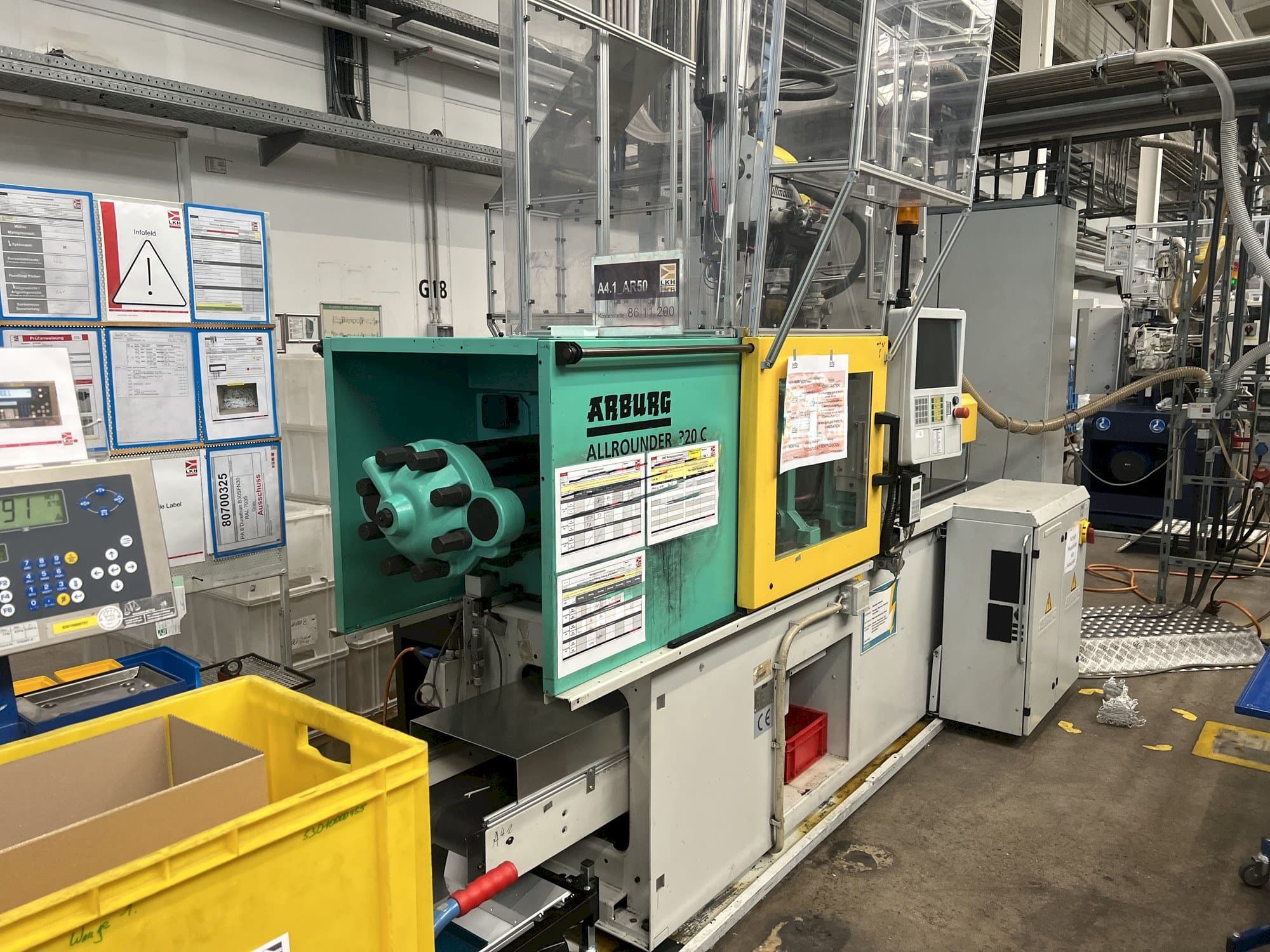 Masina Arburg Allrounder 320C 500 - 170   vasaku külje vaade