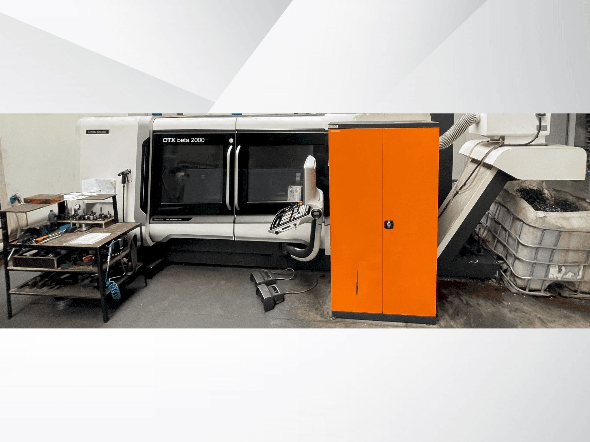 Masina DMG MORI CTX 2000   eestvaade