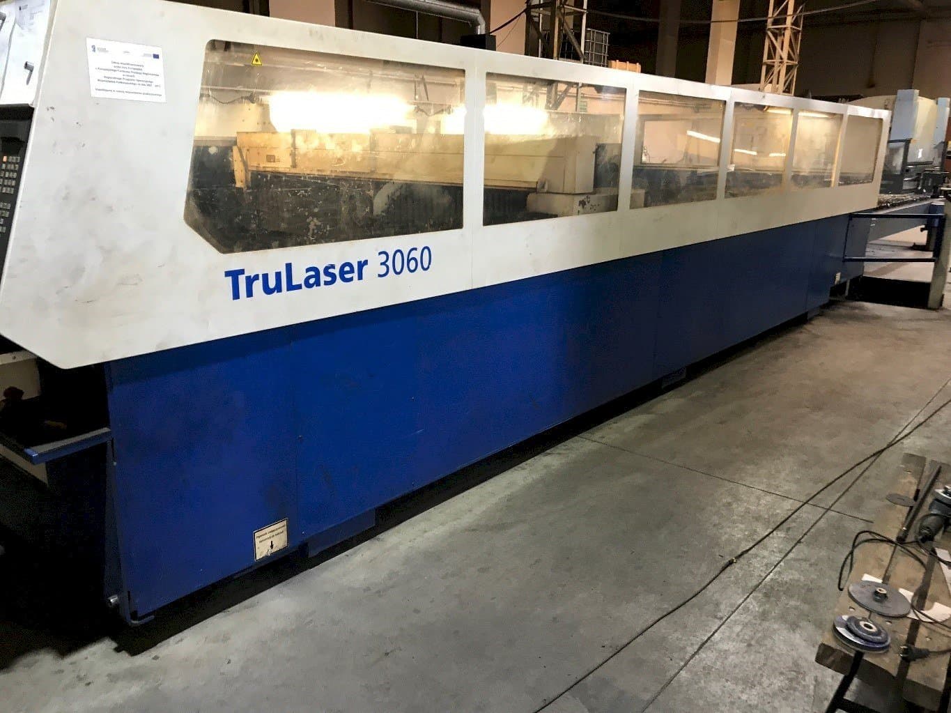 Masina Trumpf Trulaser 3060   eestvaade