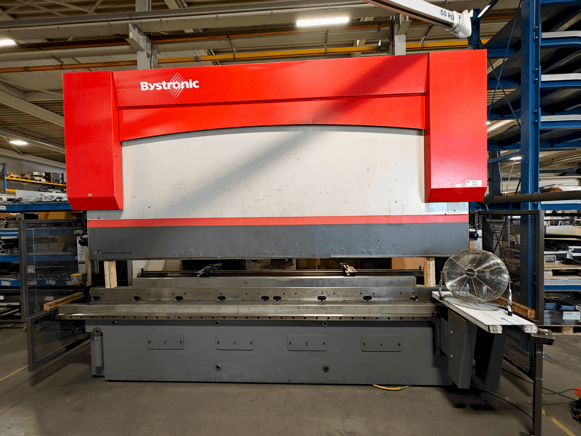 Masina Bystronic PR 200x4100   eestvaade