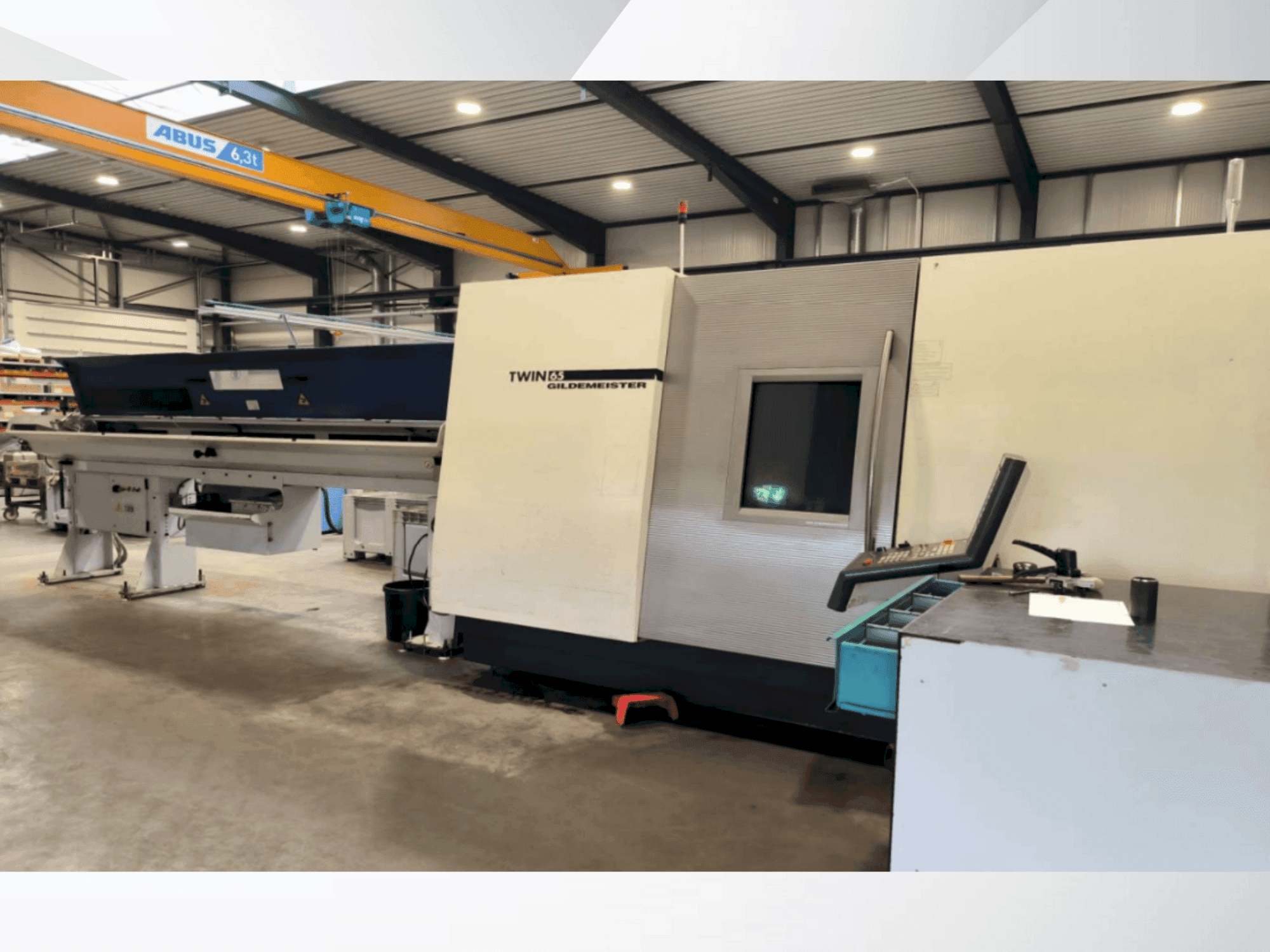 Masina DMG Gildemeister Twin 65   eestvaade