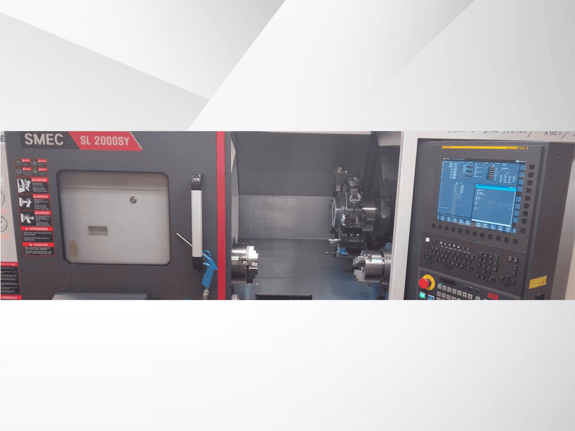 Masina SMEC SL 2000SY   eestvaade